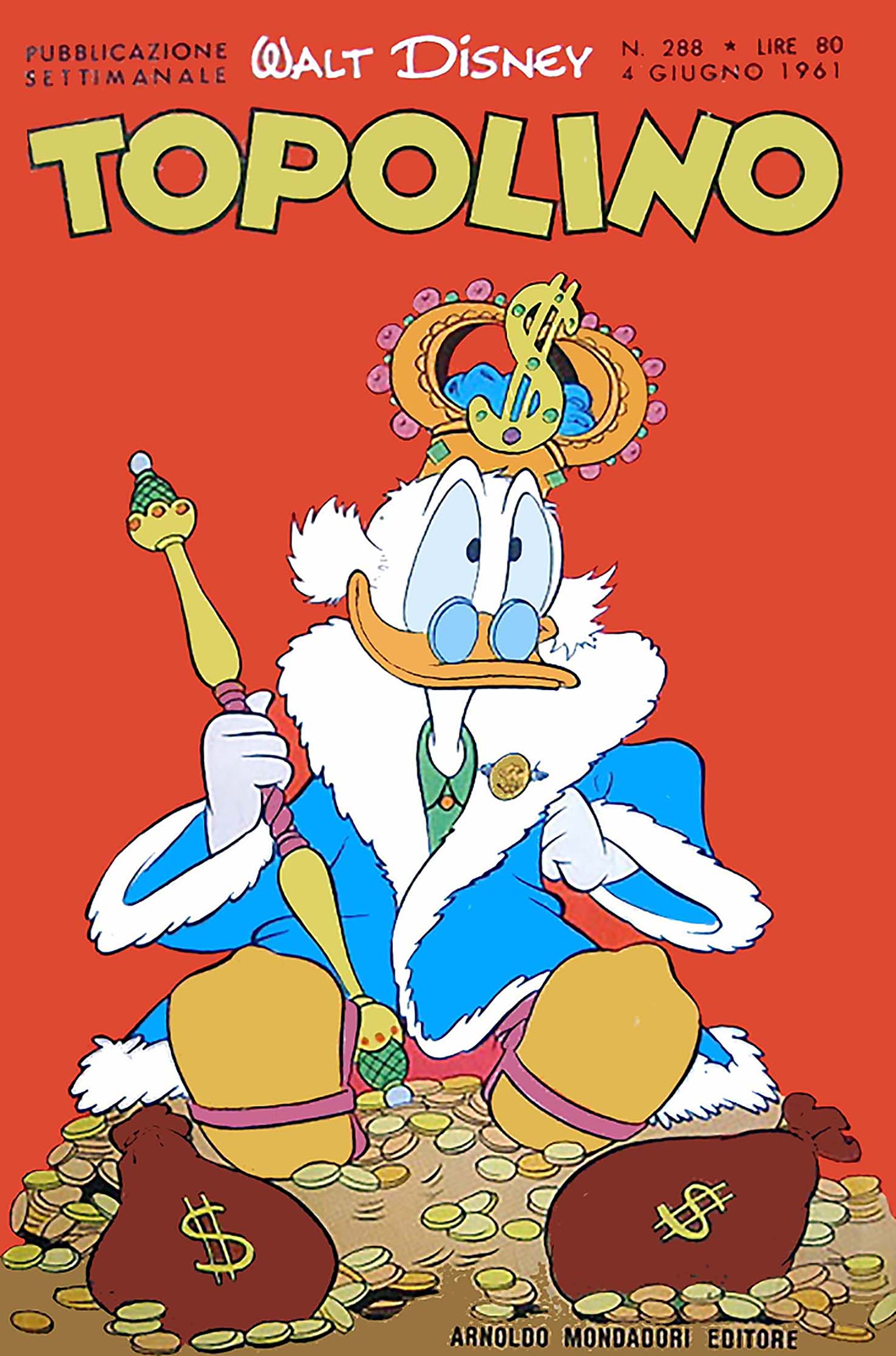 Fumetto Topolino -  1961