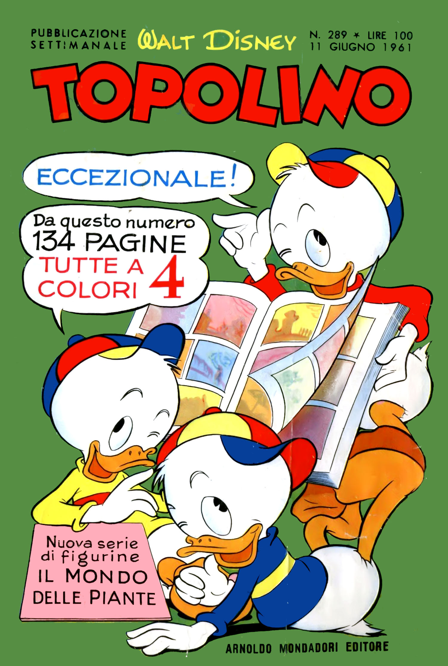 Fumetto Topolino -  1961