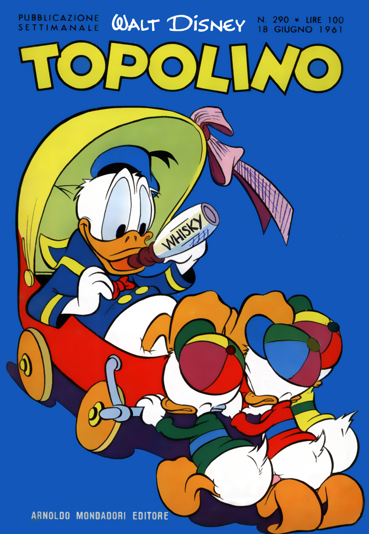 Fumetto Topolino -  1961