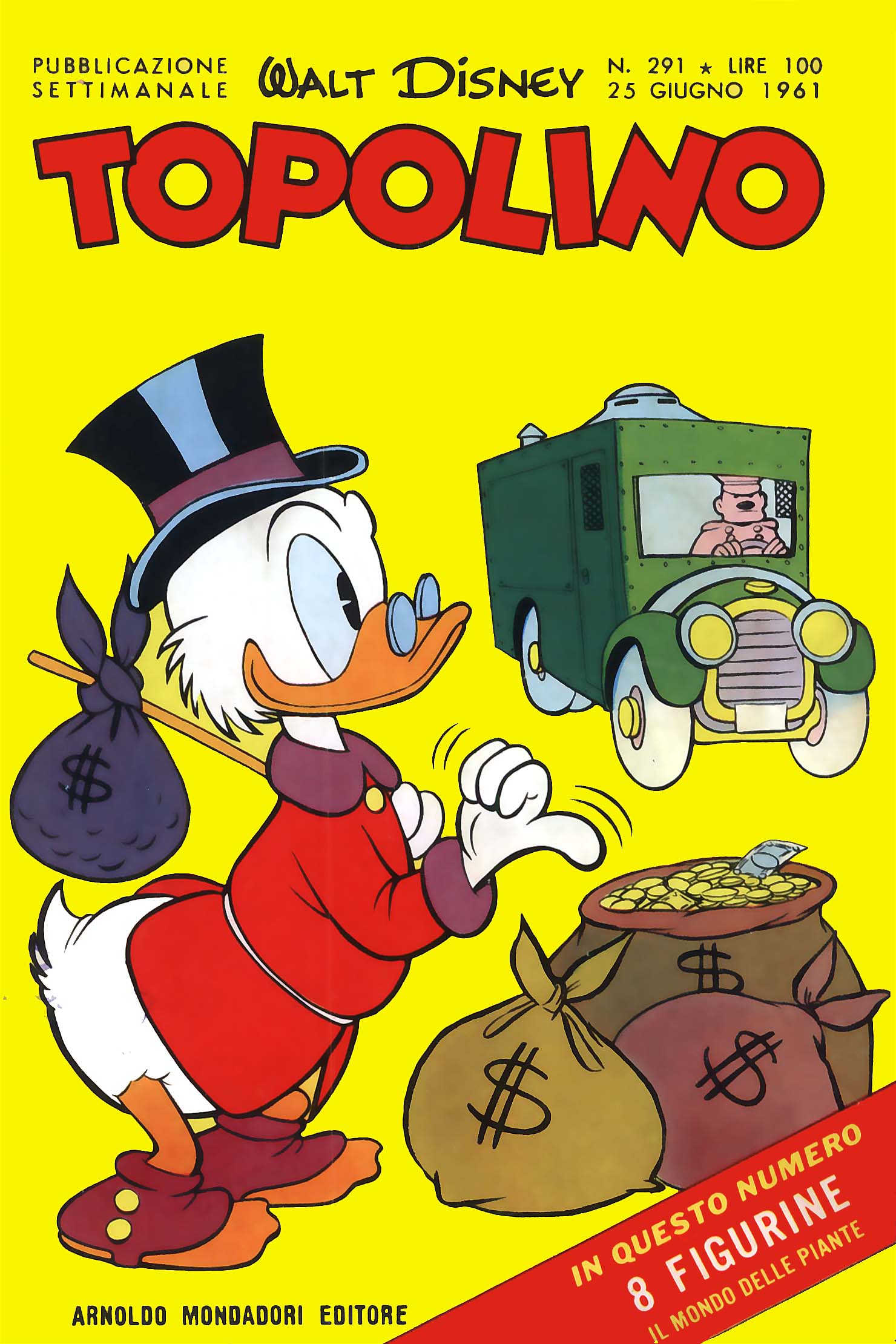 Fumetto Topolino -  1961