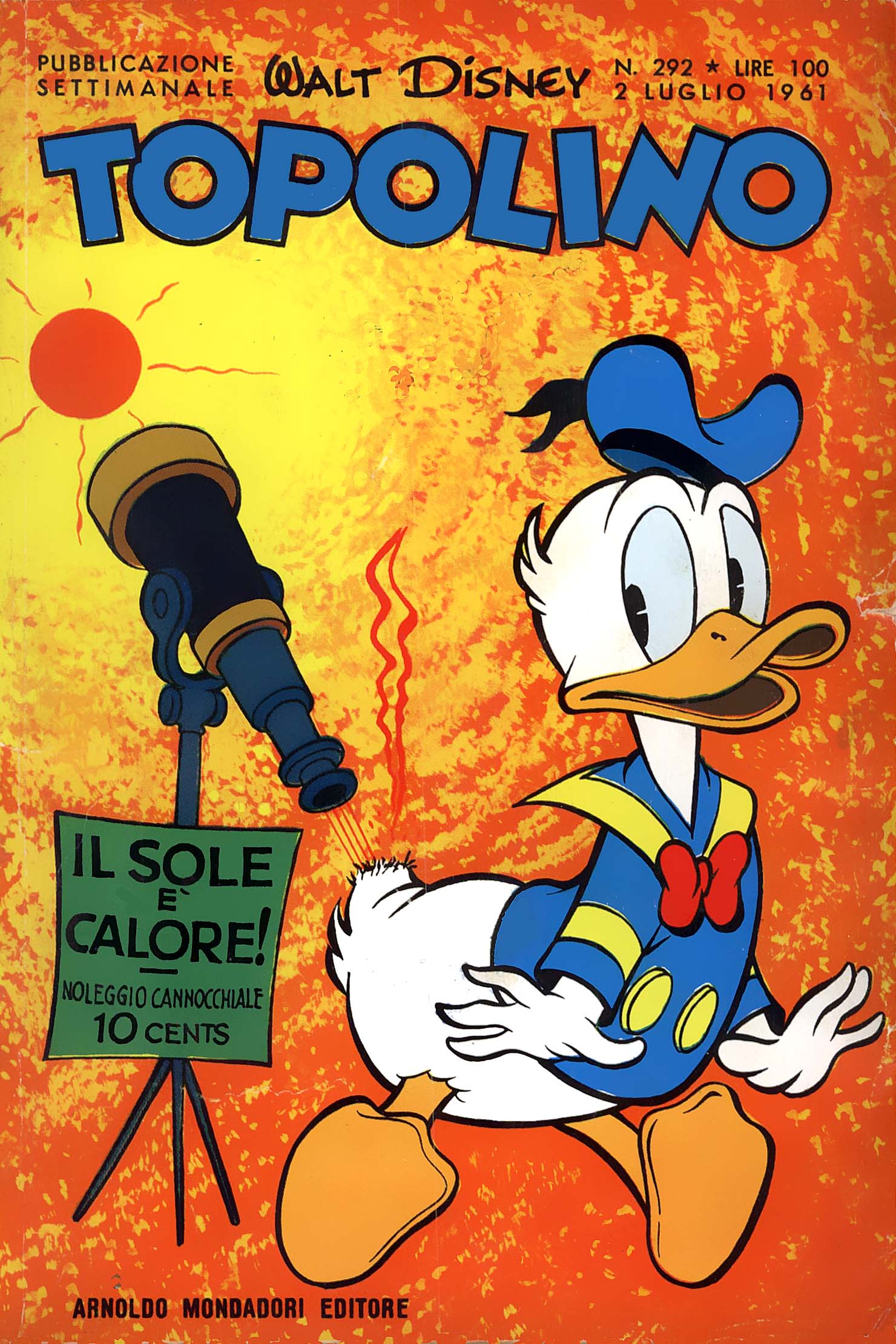 Fumetto Topolino -  1961
