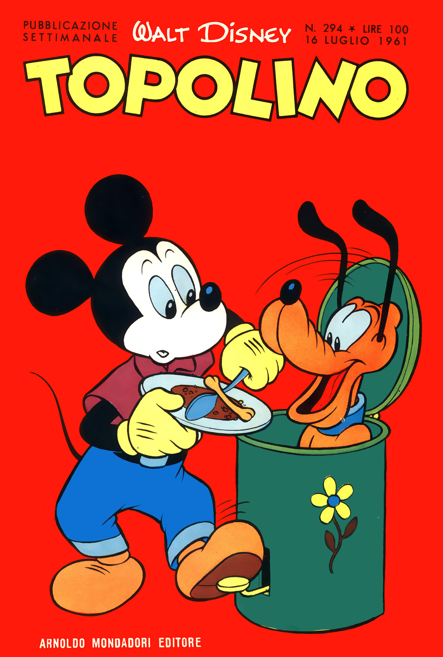 Fumetto Topolino -  1961