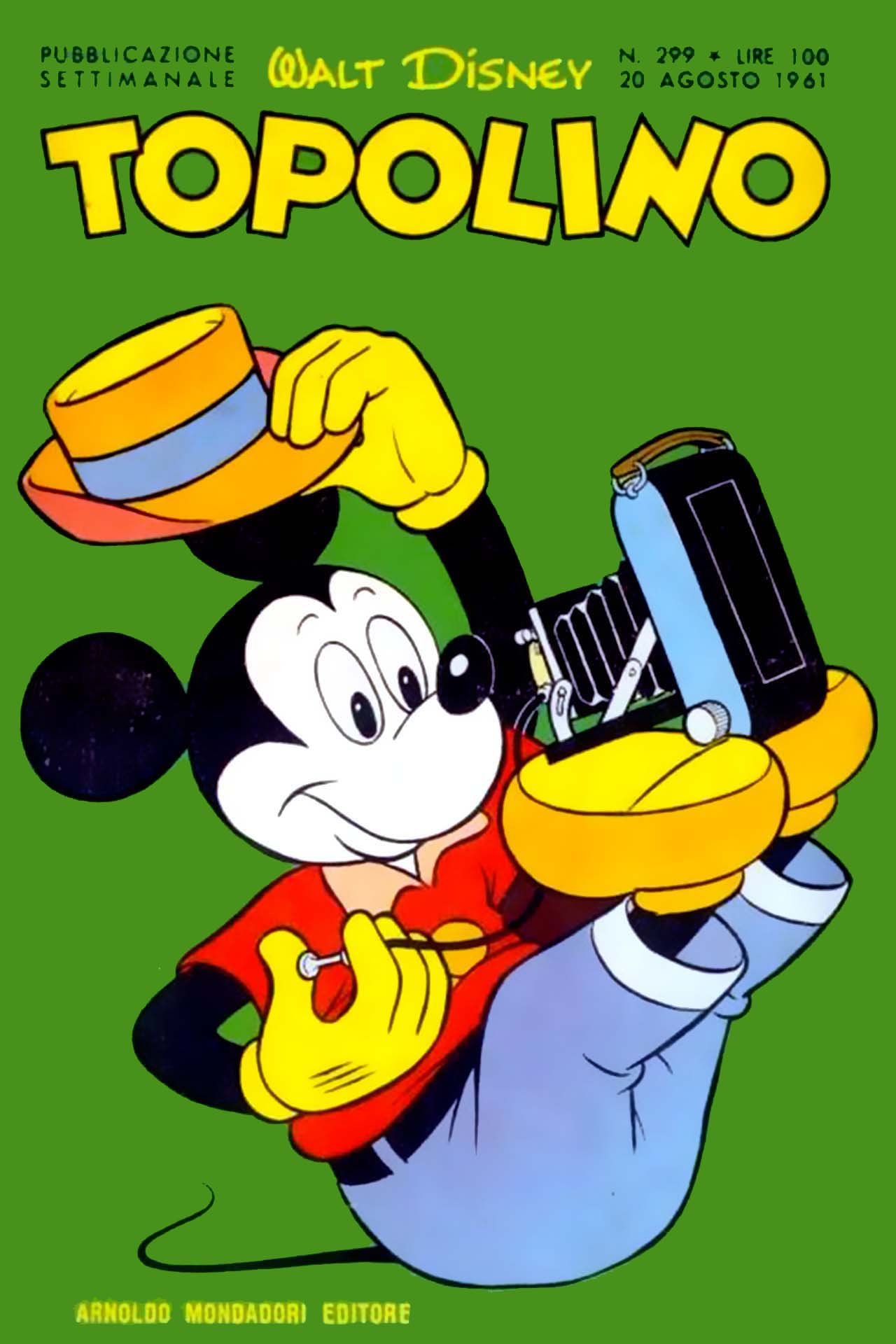 Fumetto Topolino -  1961
