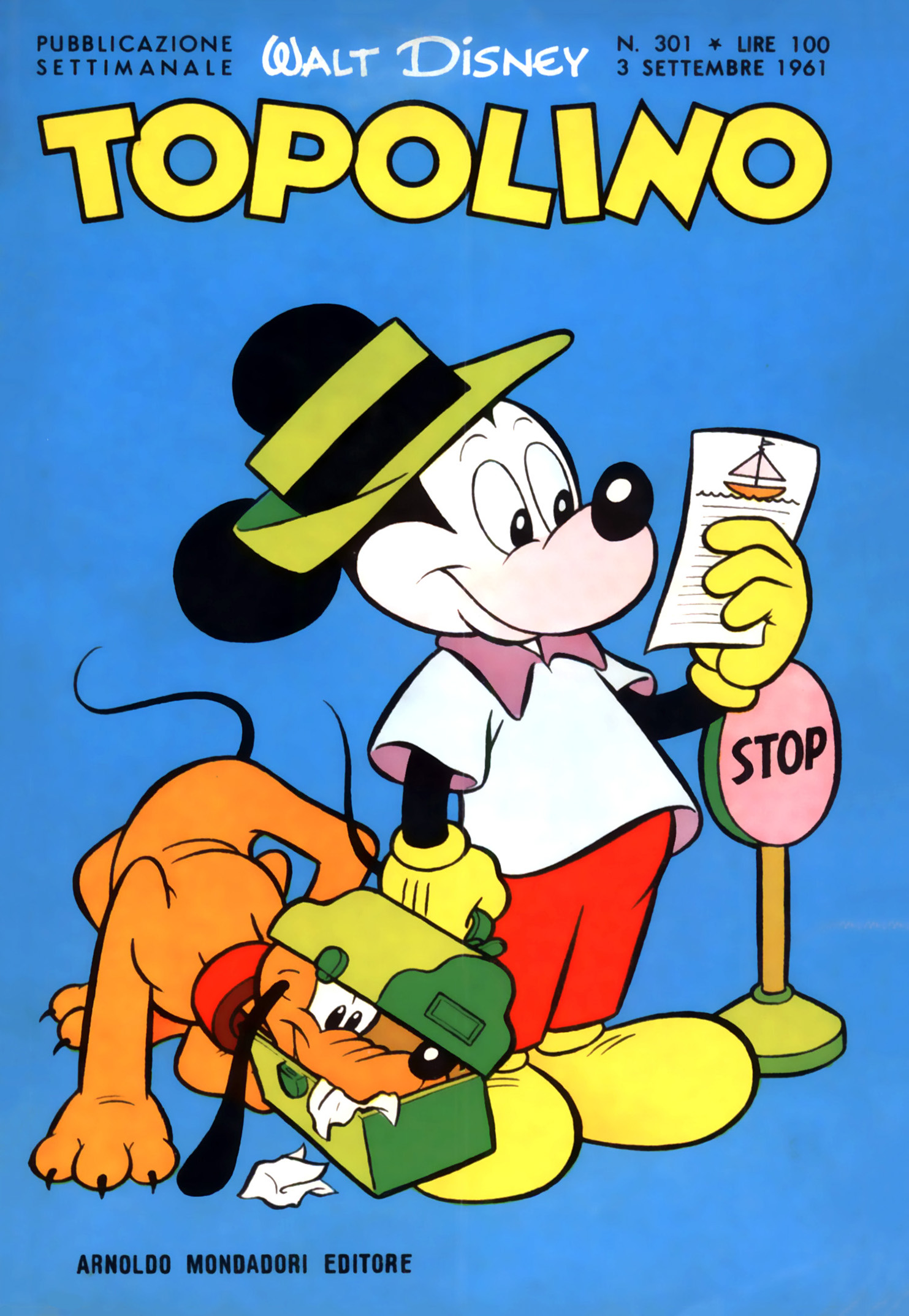 Fumetto Topolino -  1961