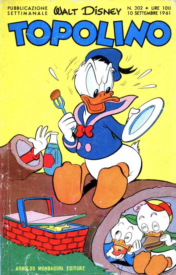 Fumetto Topolino -  1961