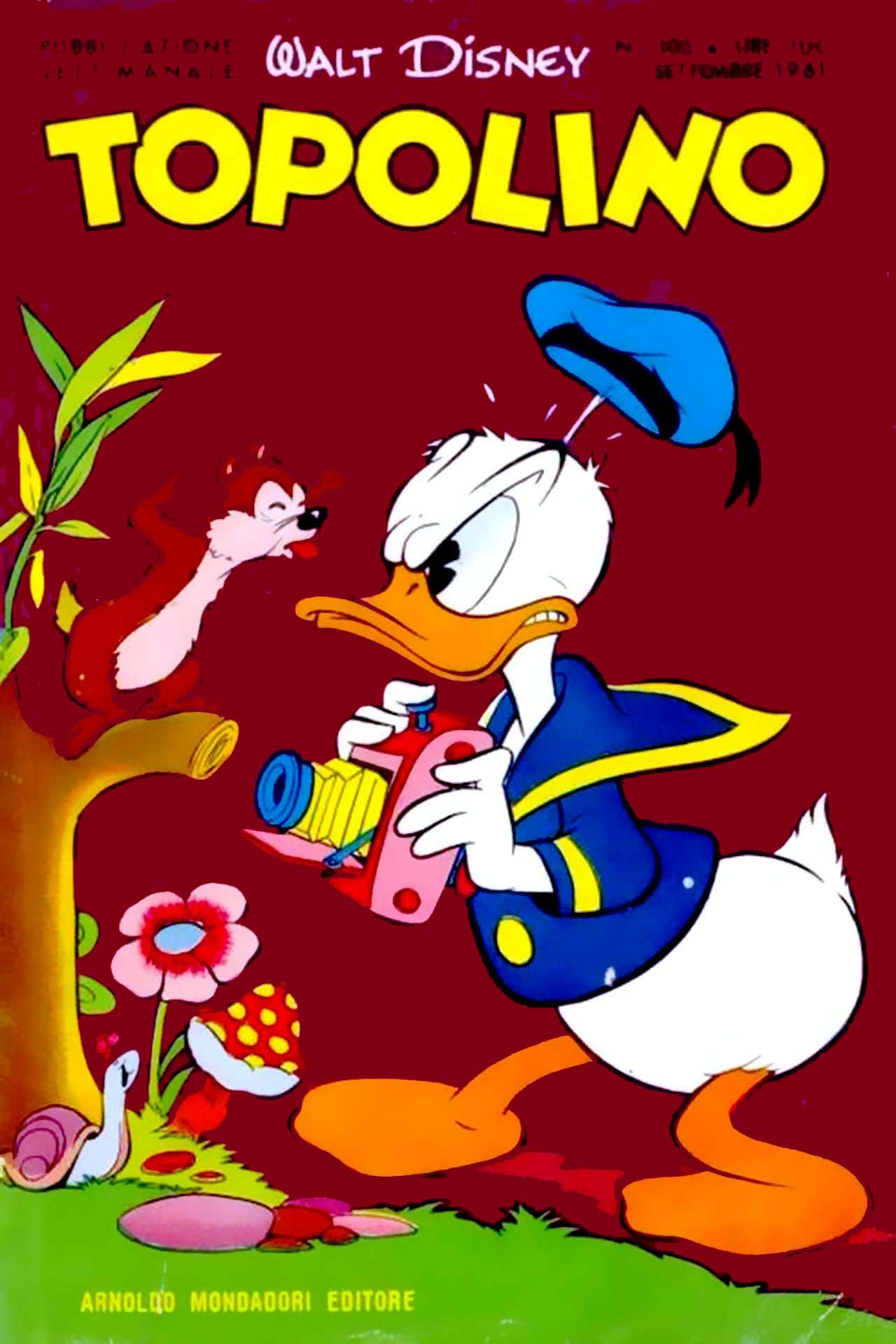 Fumetto Topolino -  1961