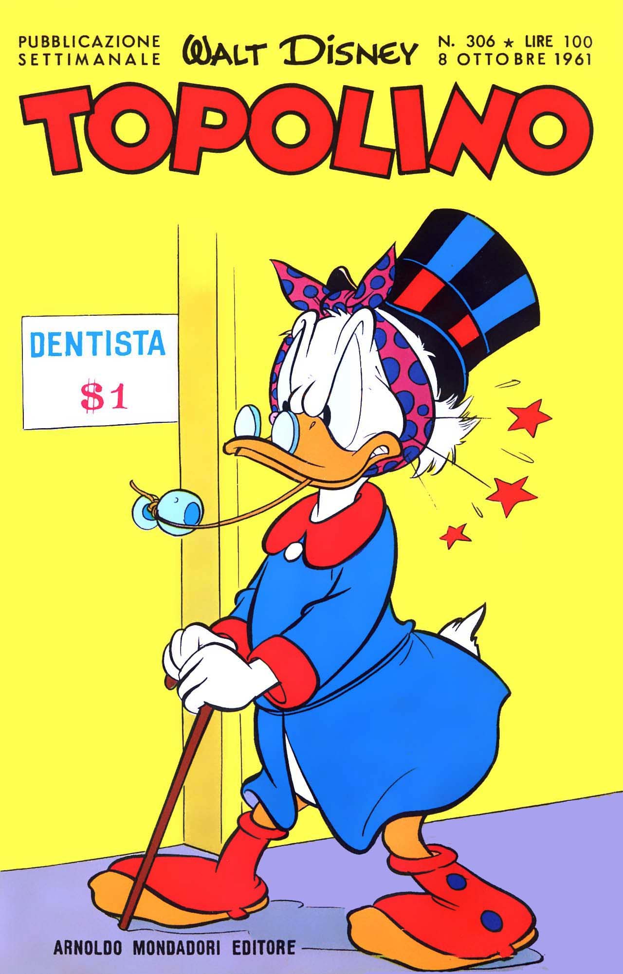 Fumetto Topolino -  1961