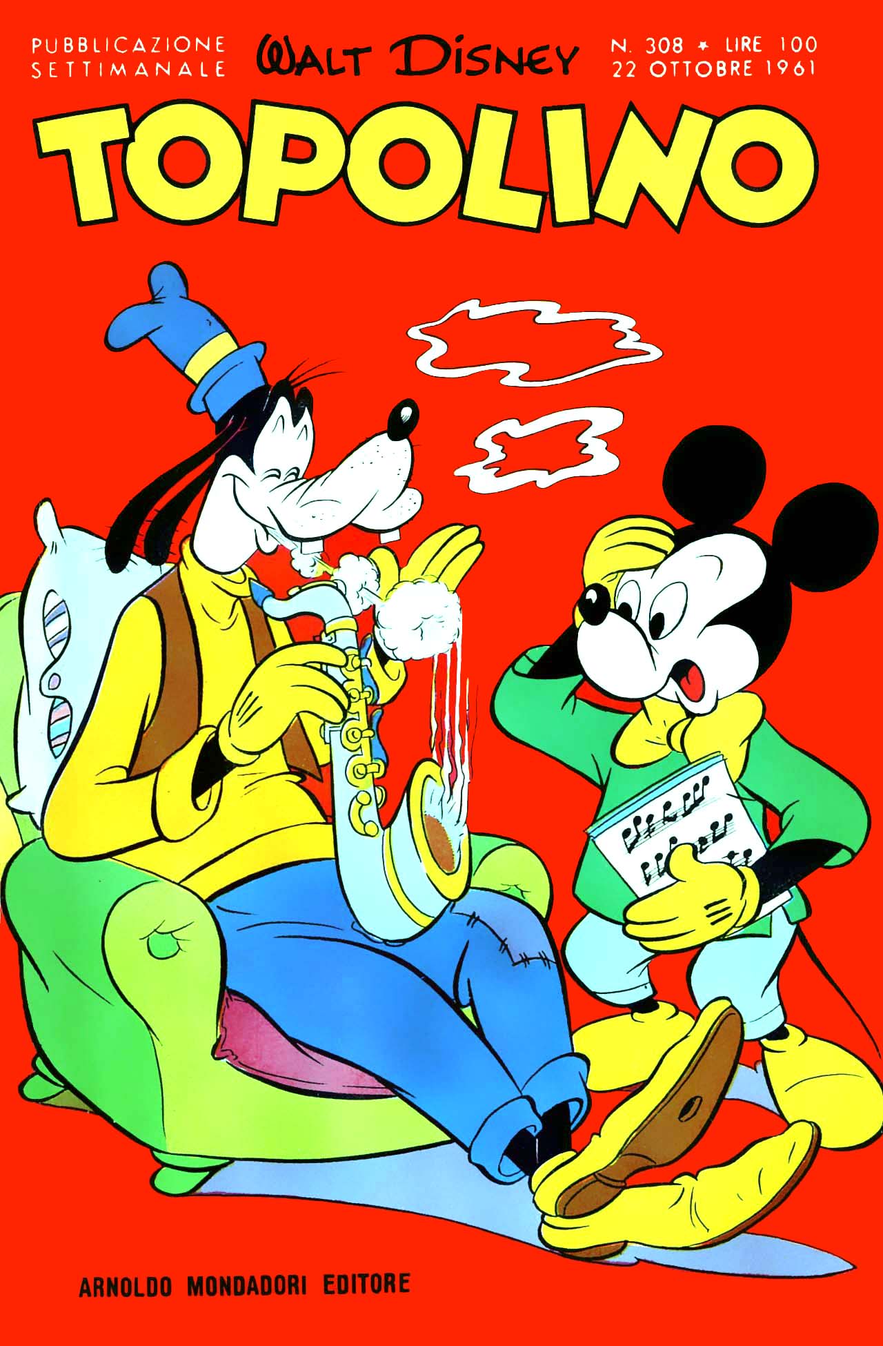 Fumetto Topolino -  1961