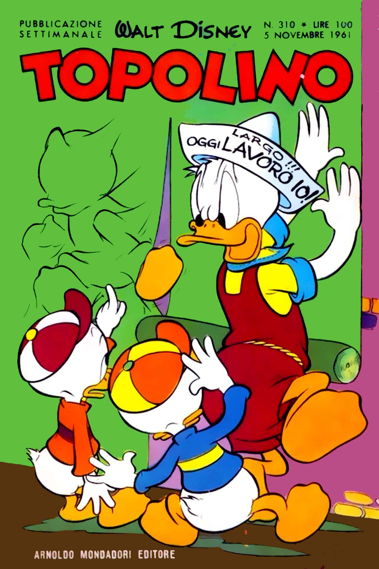 Fumetto Topolino -  1961