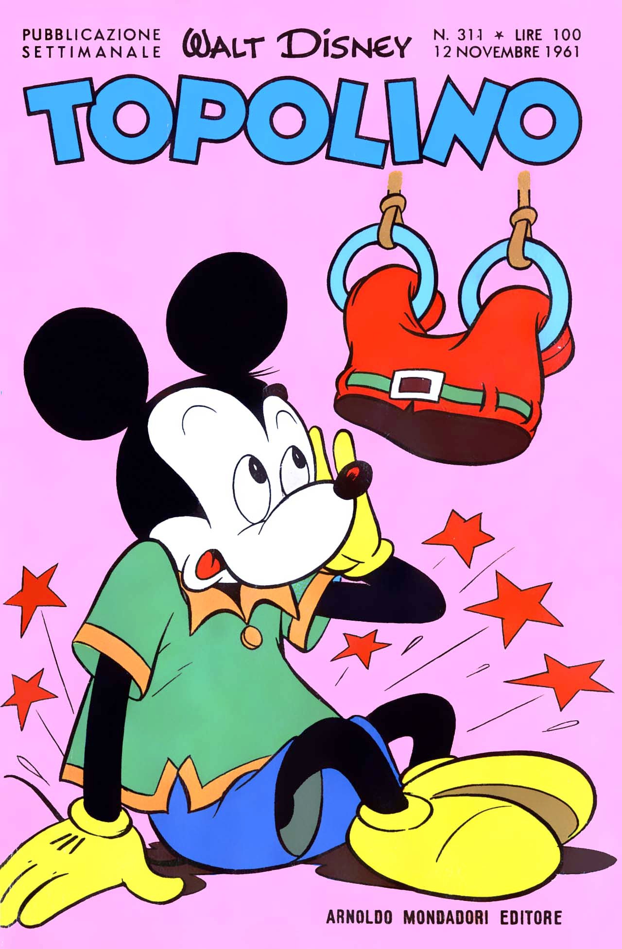 Fumetto Topolino -  1961