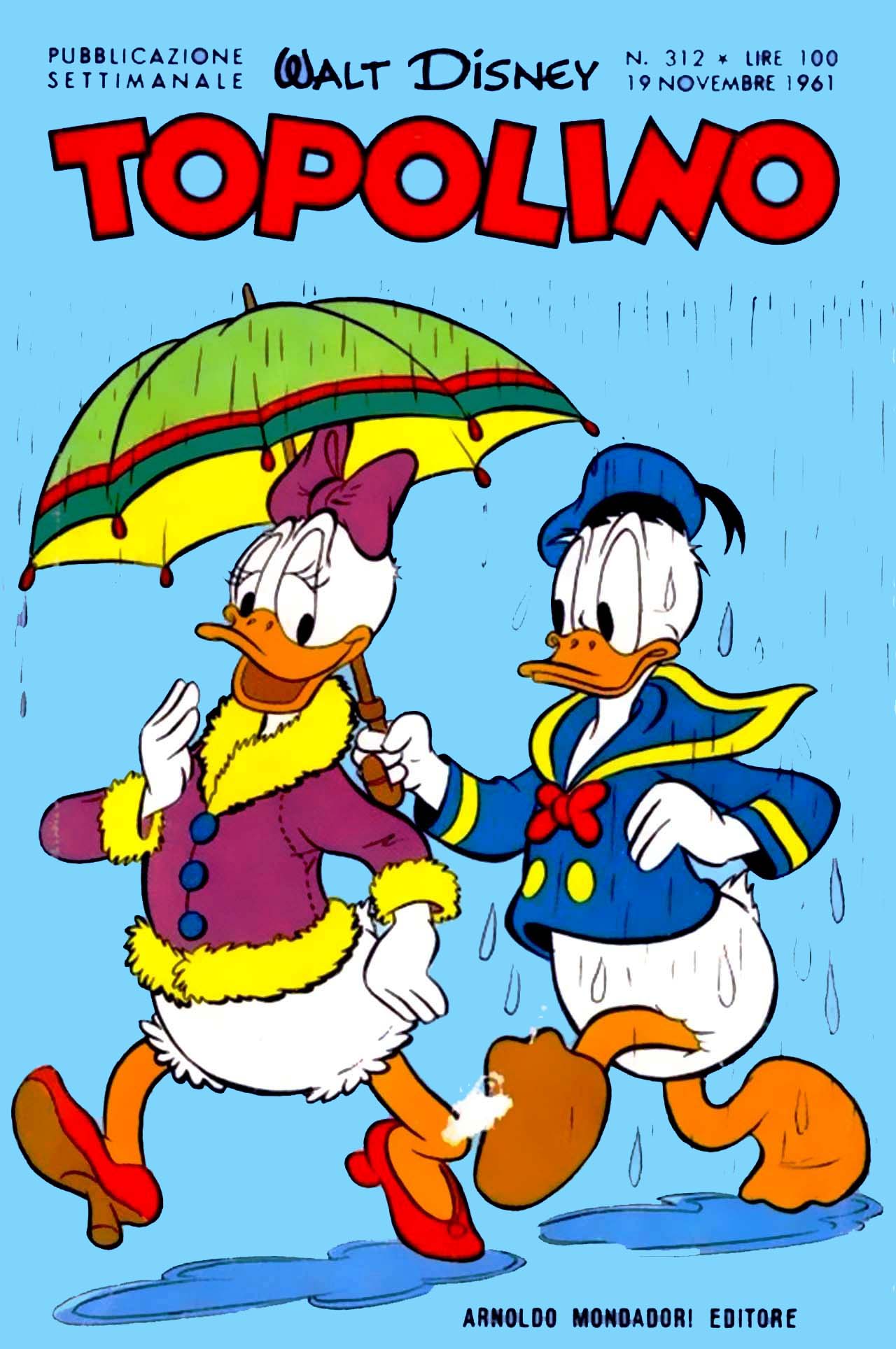 Fumetto Topolino -  1961