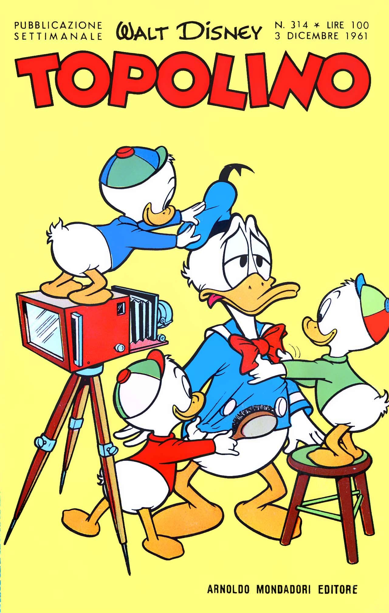 Fumetto Topolino -  1961