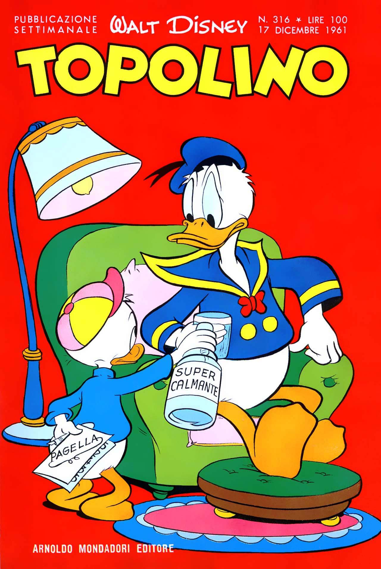 Fumetto Topolino -  1961
