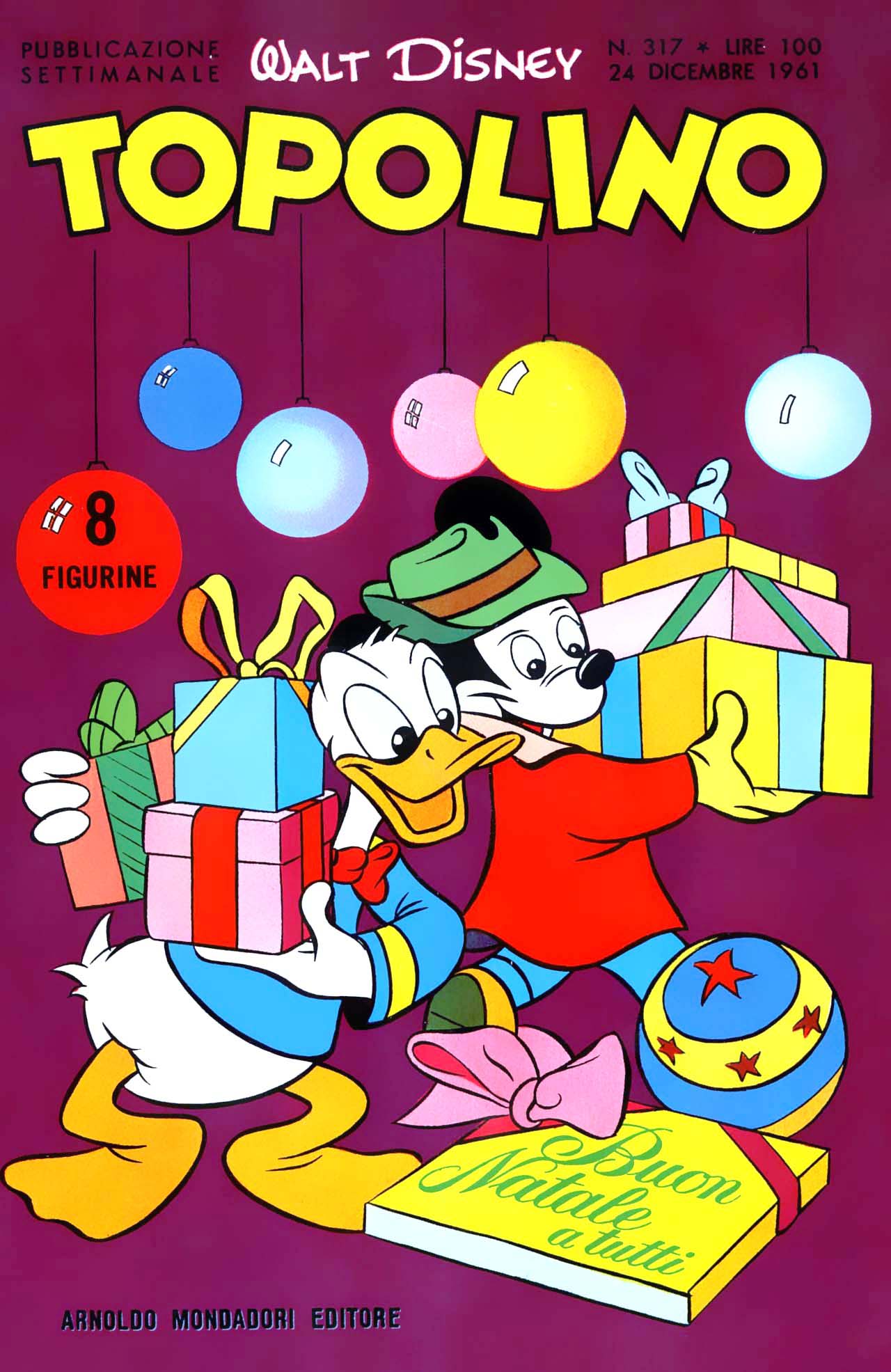 Fumetto Topolino -  1961