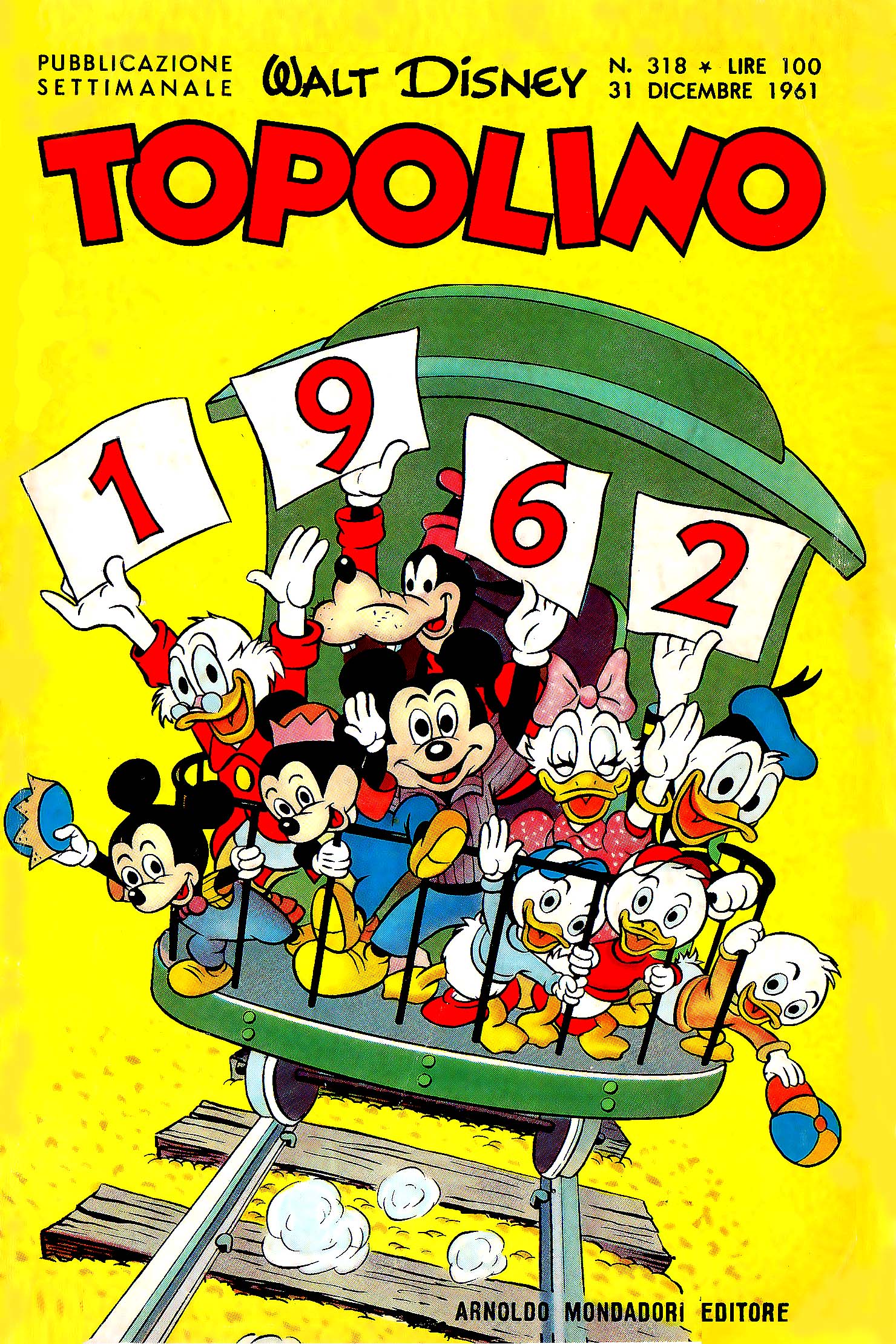 Fumetto Topolino -  1961