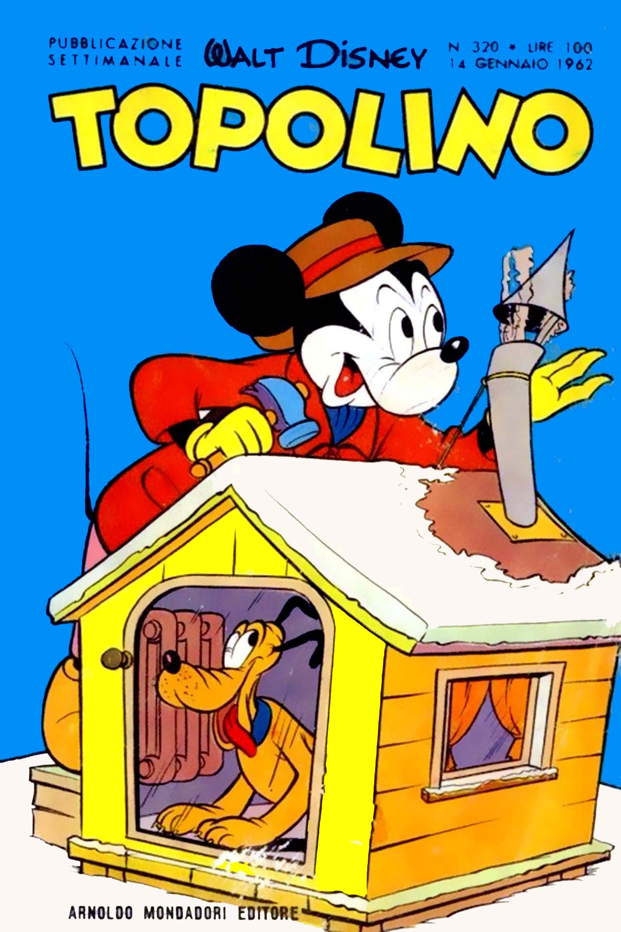 Fumetto Topolino -  1962