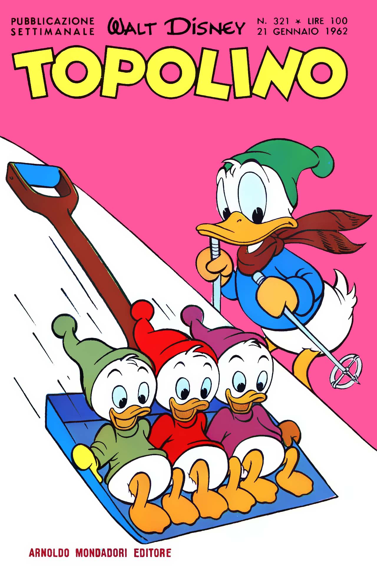 Fumetto Topolino -  1962