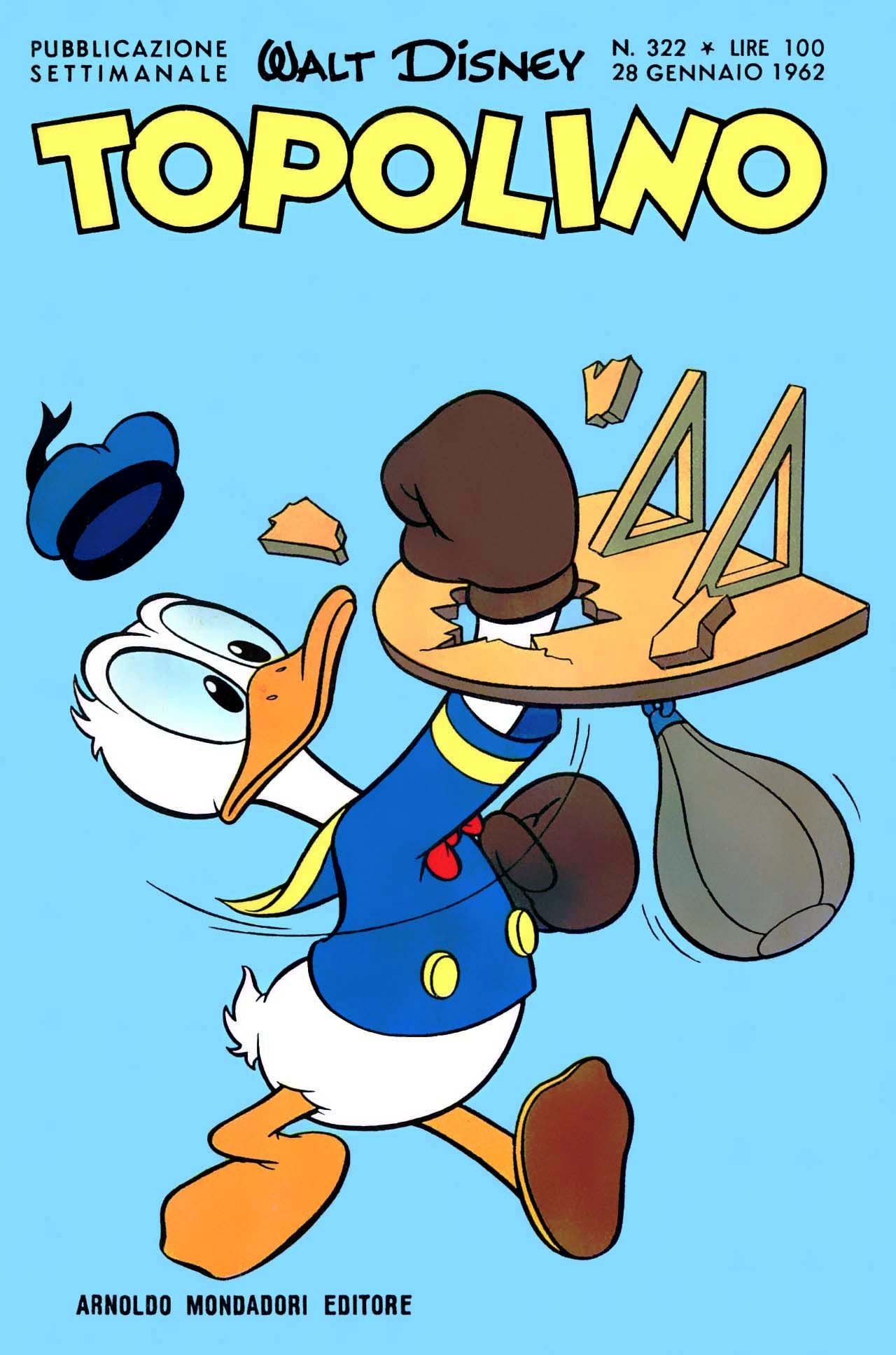 Fumetto Topolino -  1962
