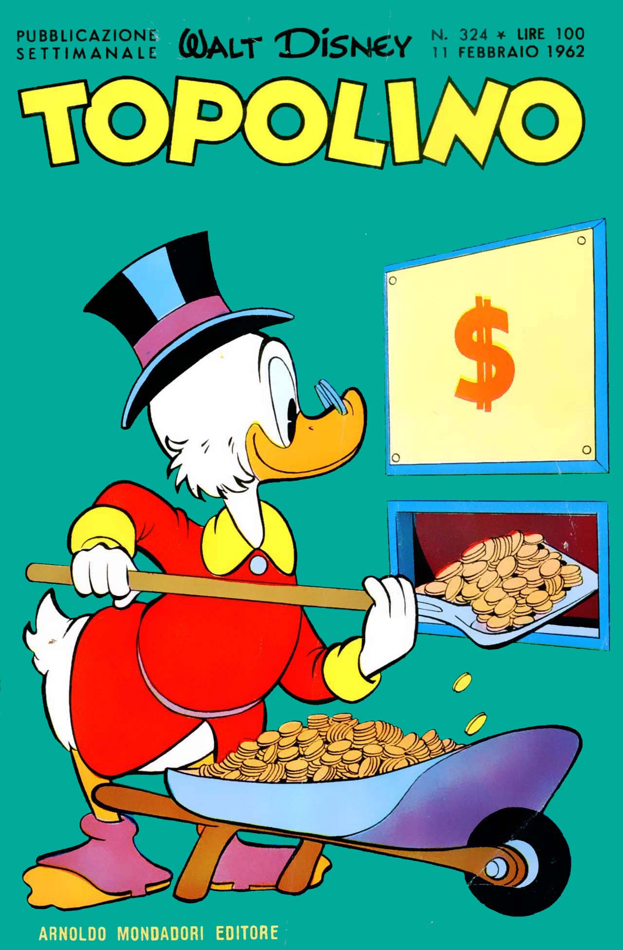 Fumetto Topolino -  1962