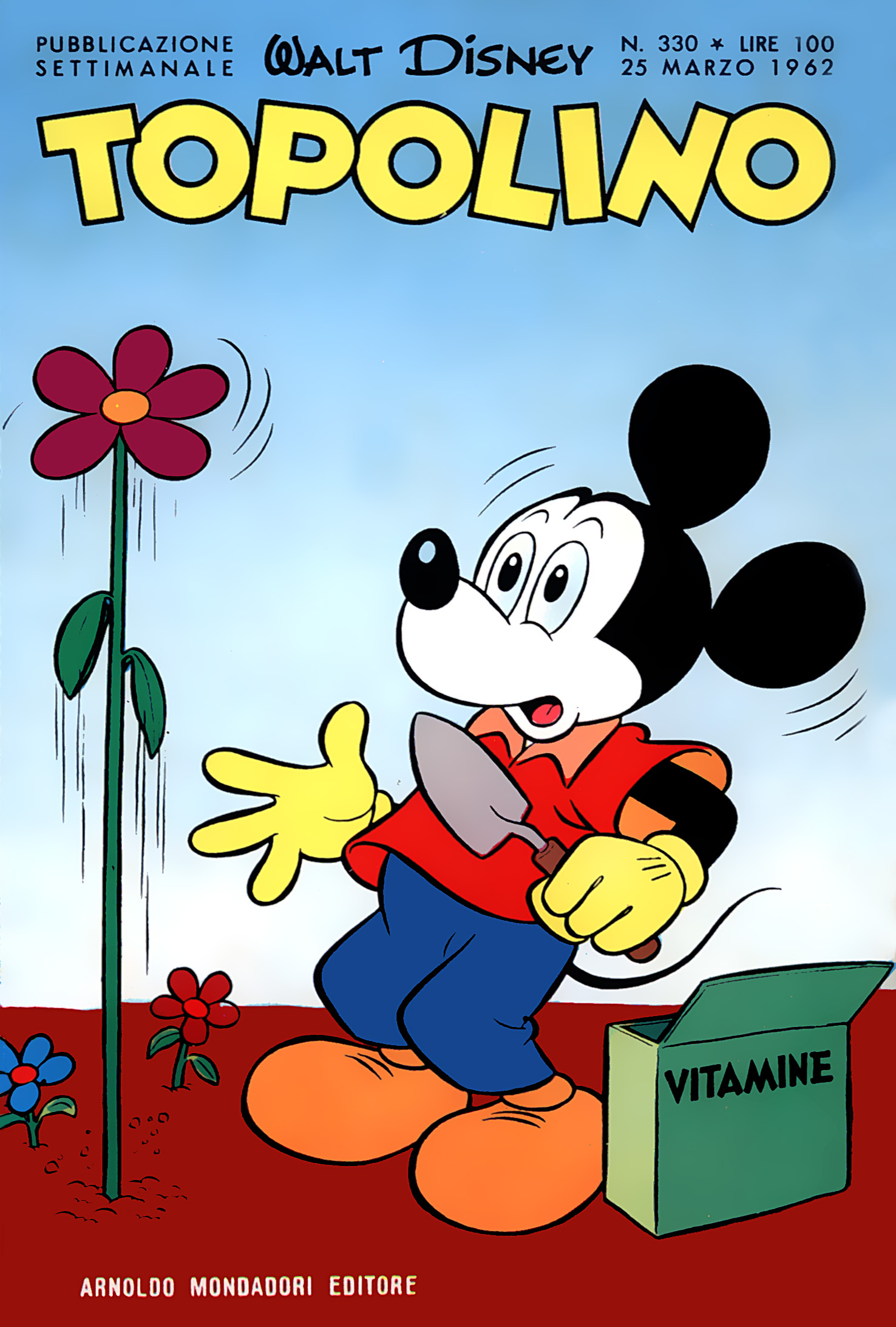 Fumetto Topolino -  1962