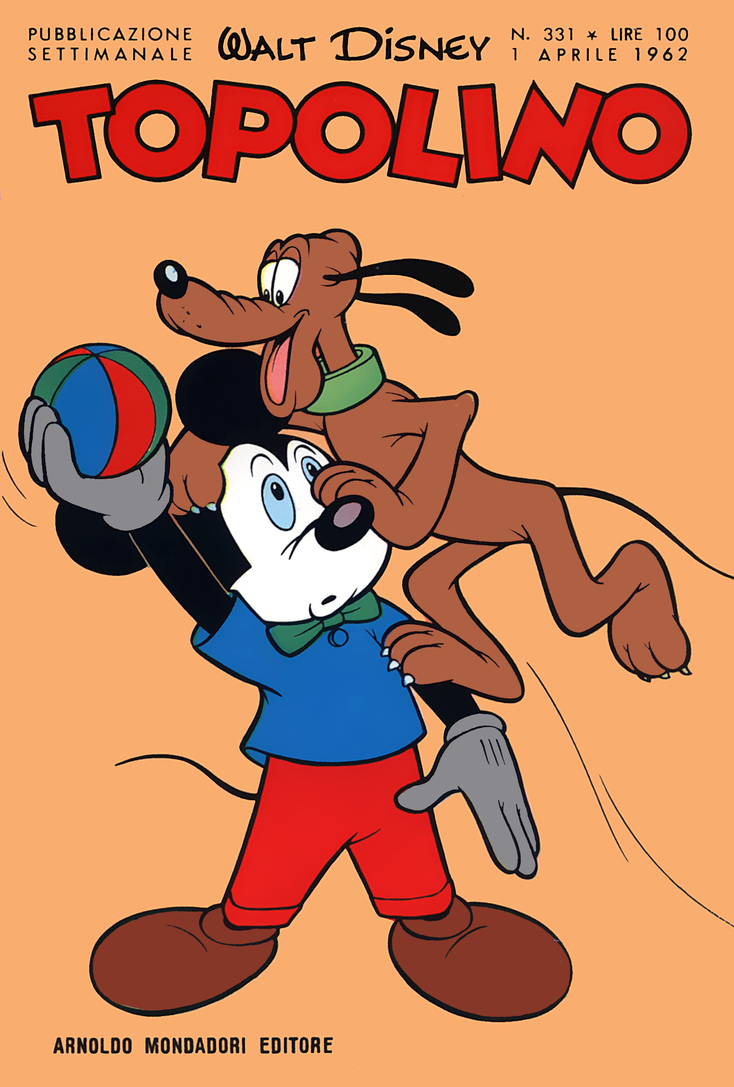 Fumetto Topolino -  1962