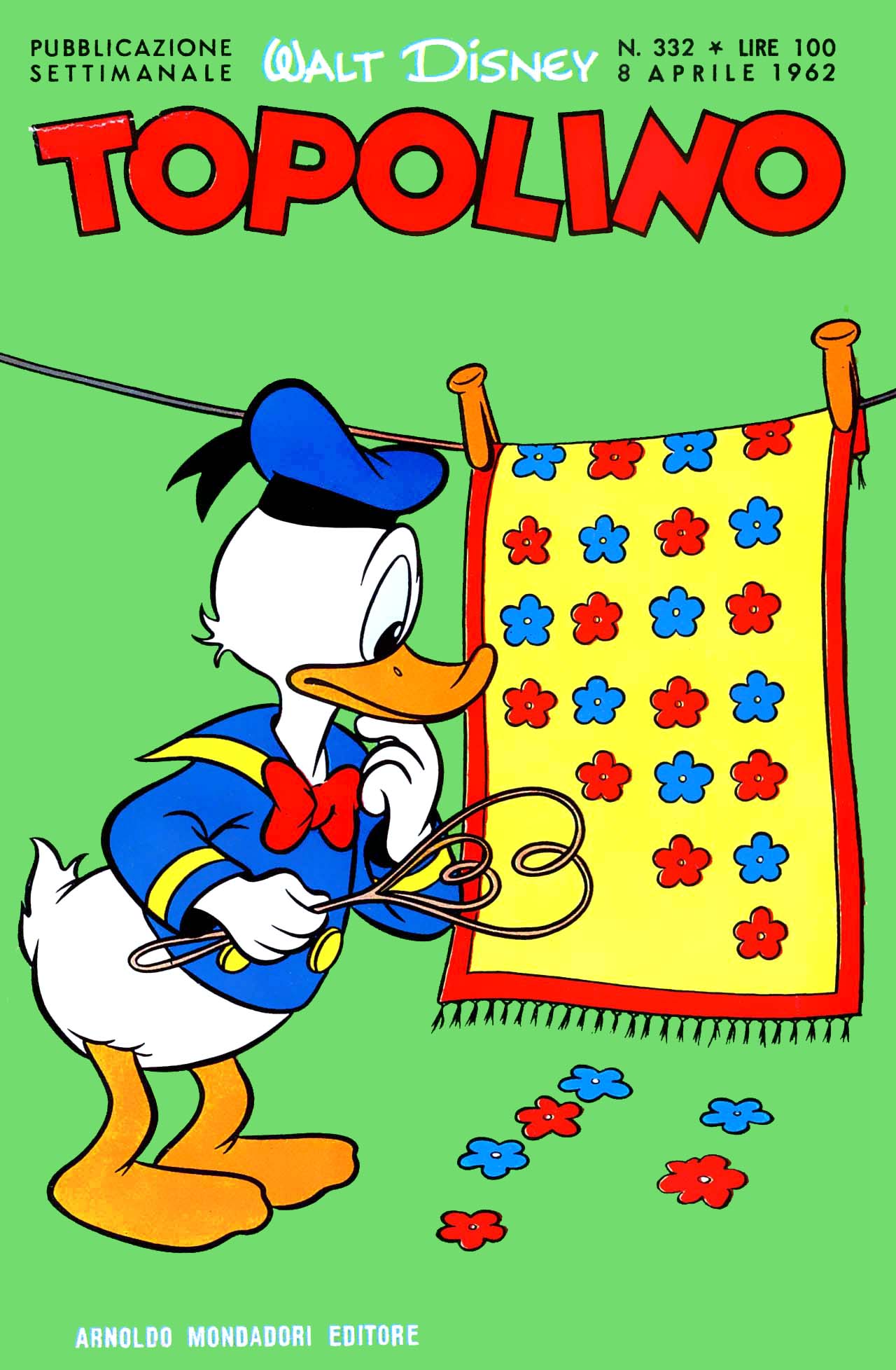 Fumetto Topolino -  1962