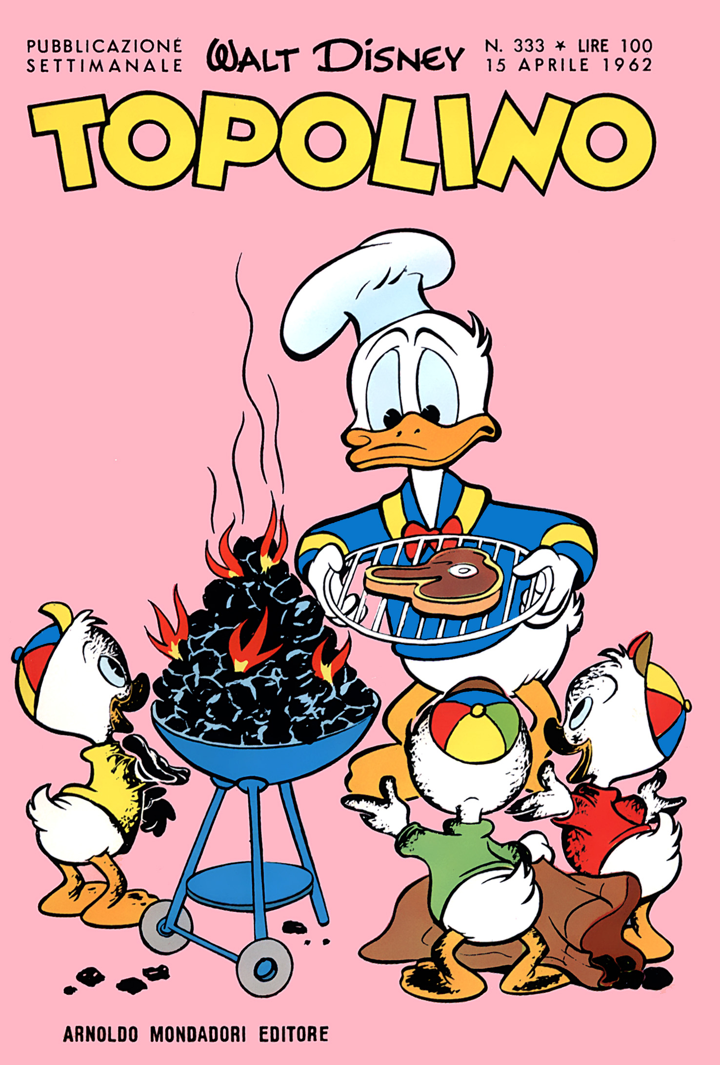Fumetto Topolino -  1962