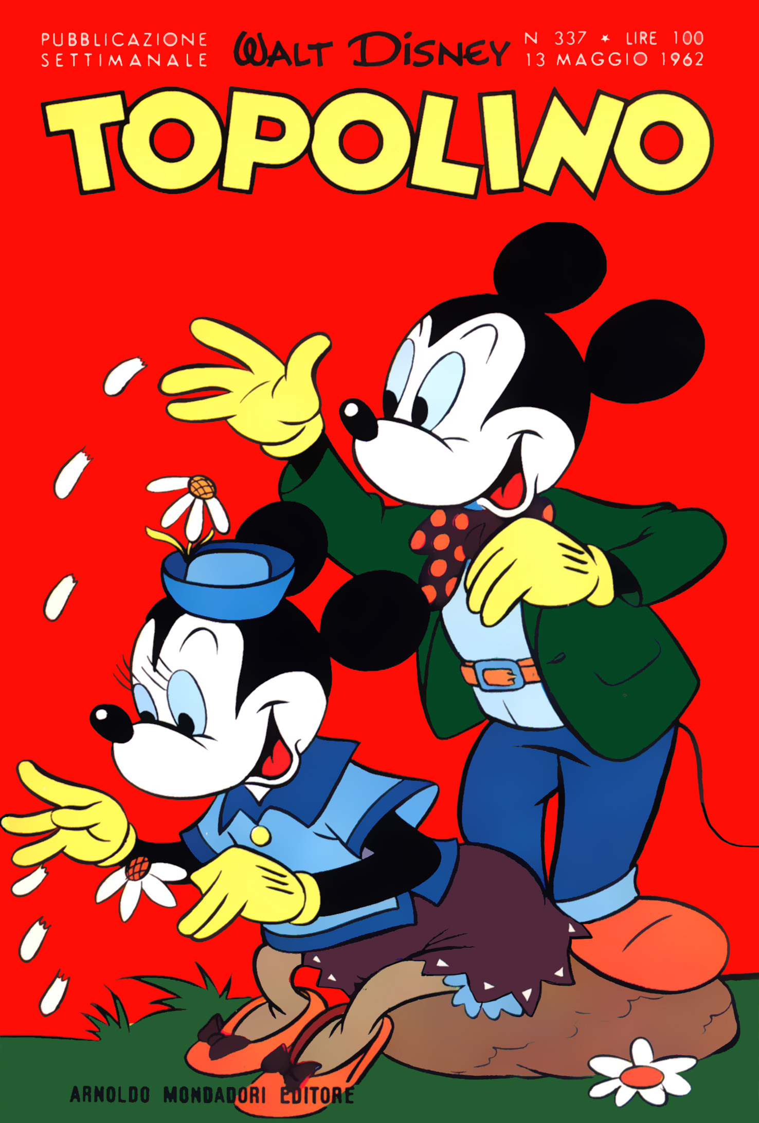 Fumetto Topolino -  1962