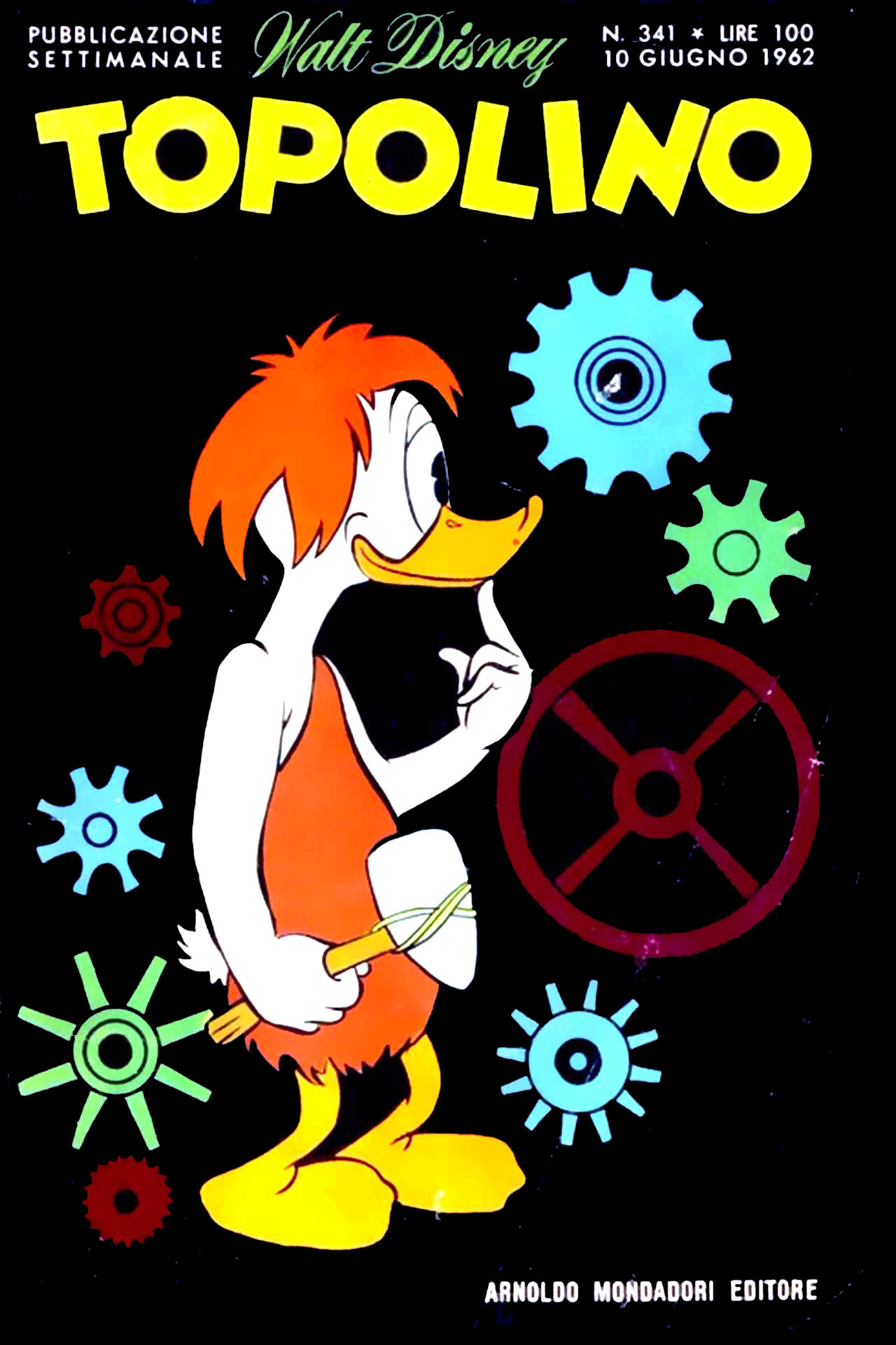 Fumetto Topolino -  1962