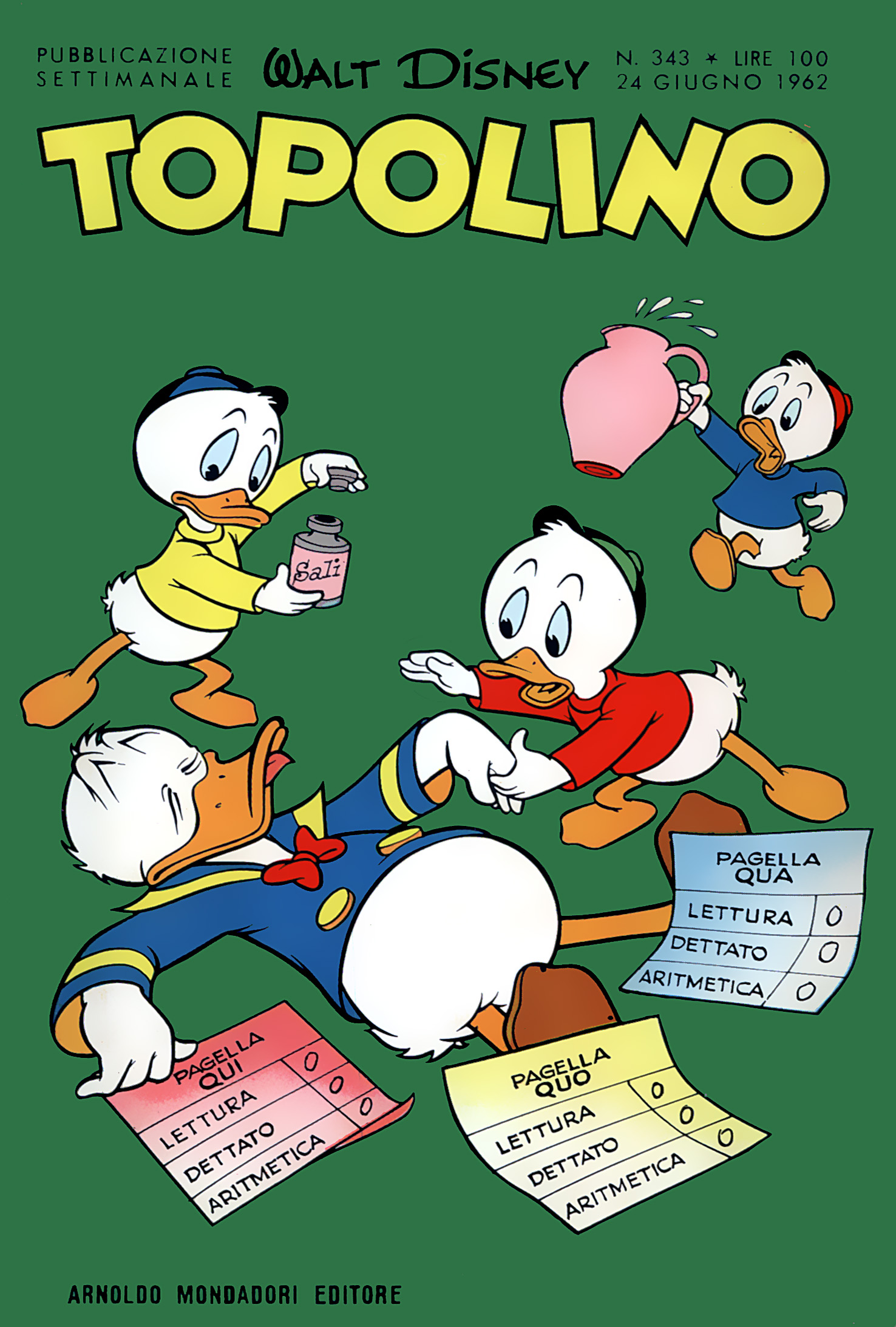 Fumetto Topolino -  1962