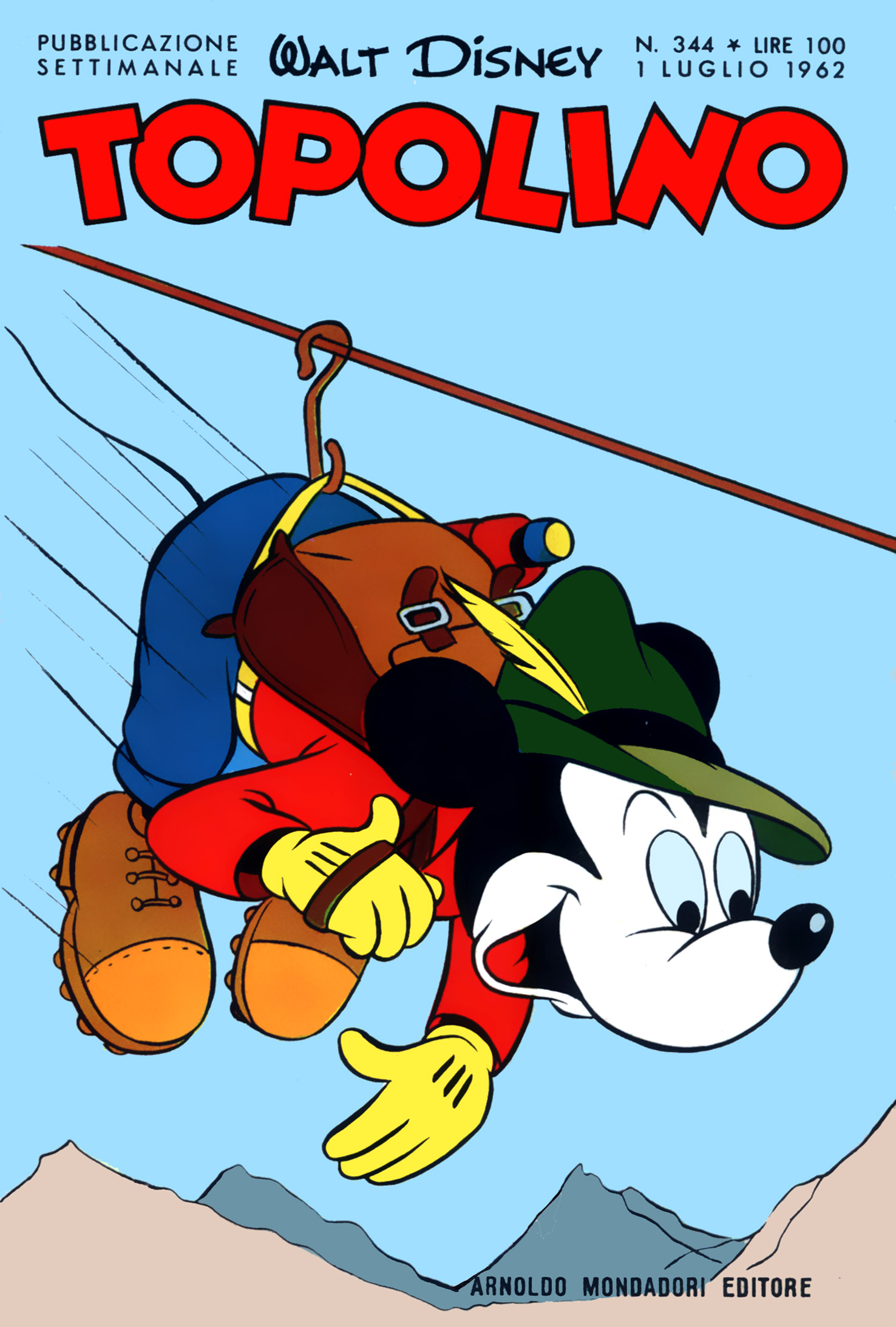 Fumetto Topolino -  1962