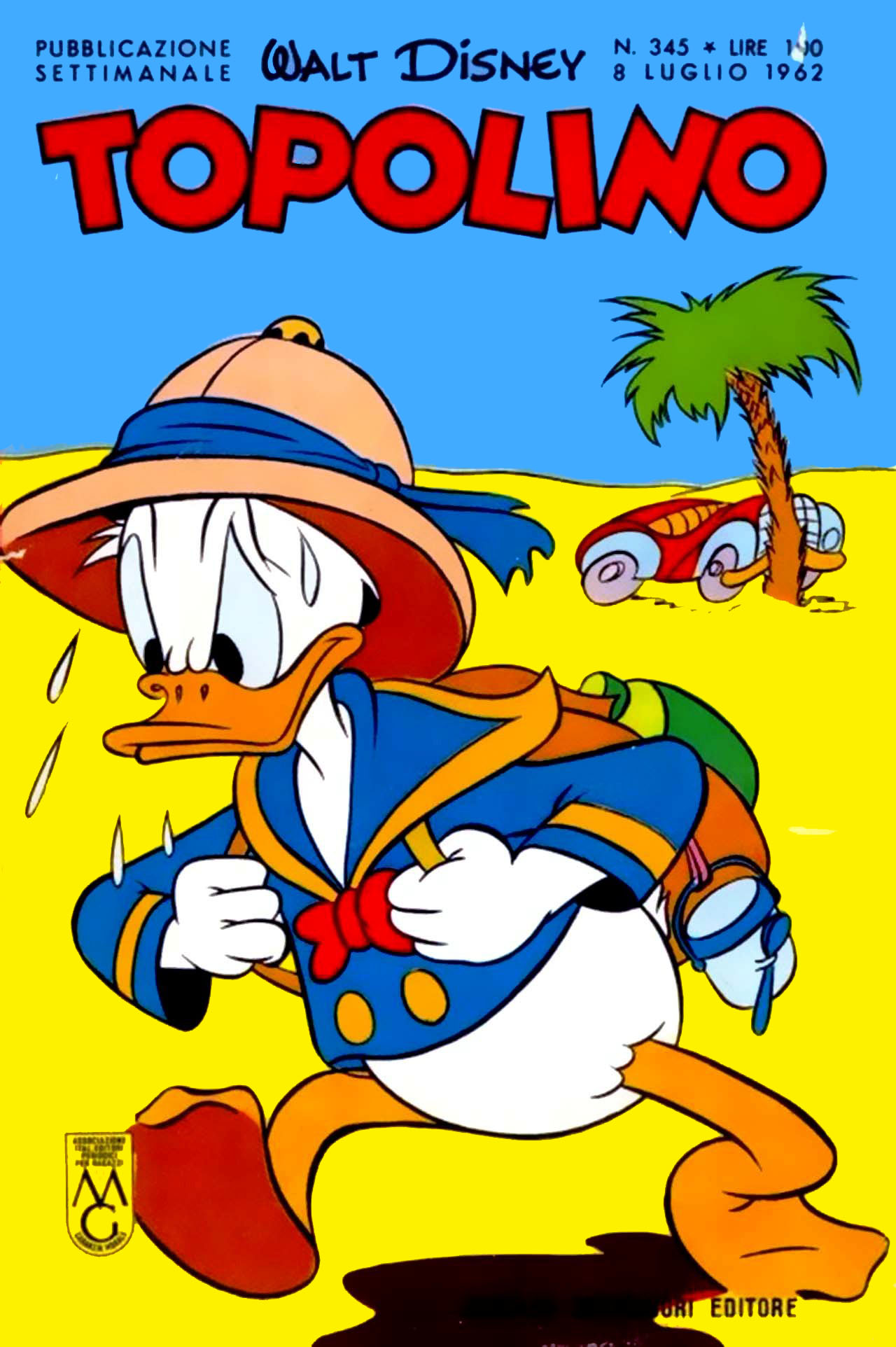 Fumetto Topolino -  1962