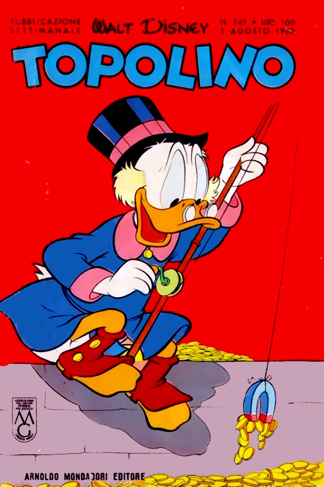 Fumetto Topolino -  1962