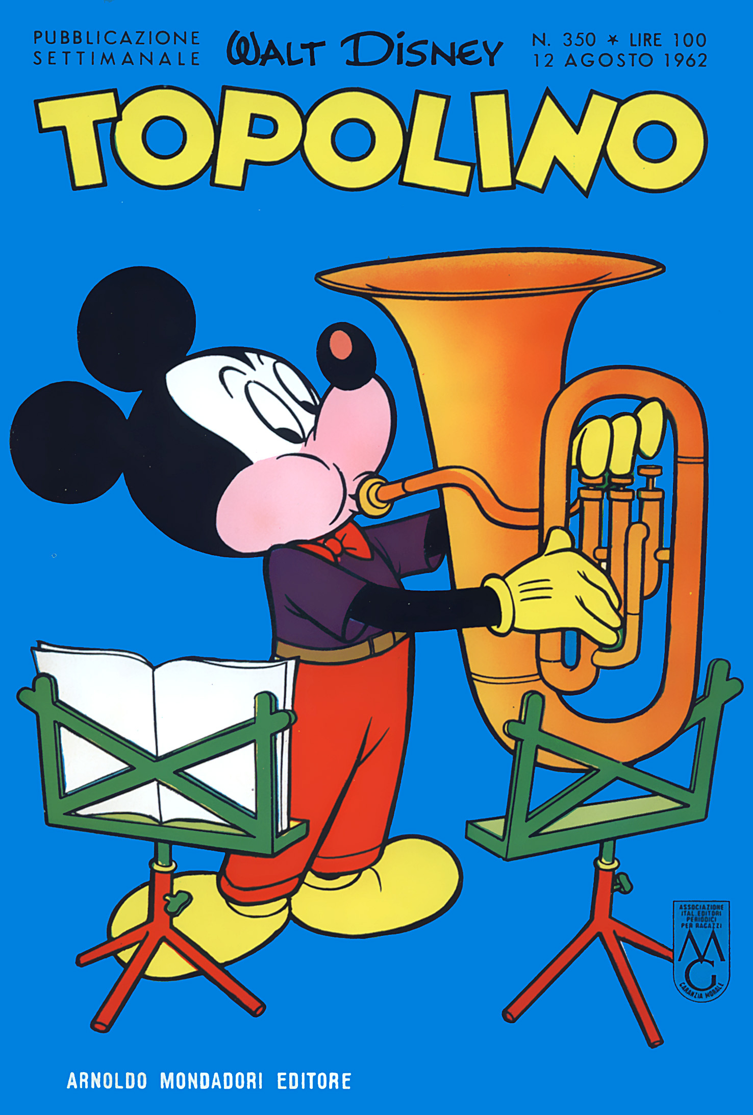Fumetto Topolino -  1962