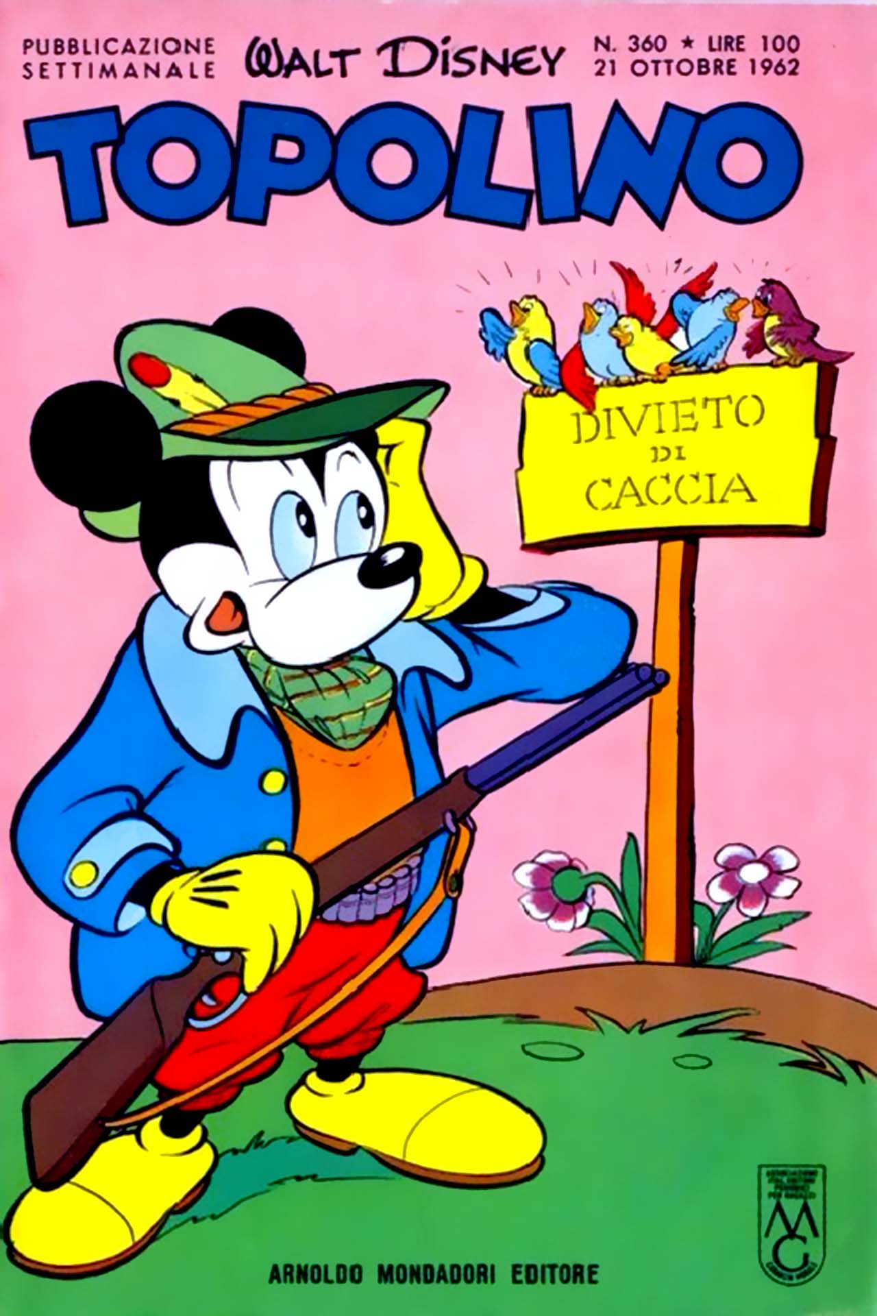 Fumetto Topolino -  1962