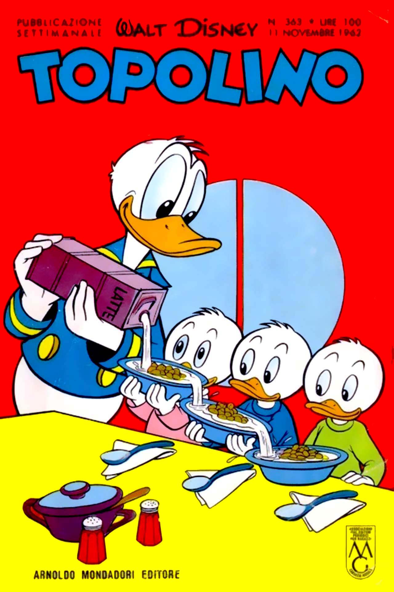 Fumetto Topolino -  1962