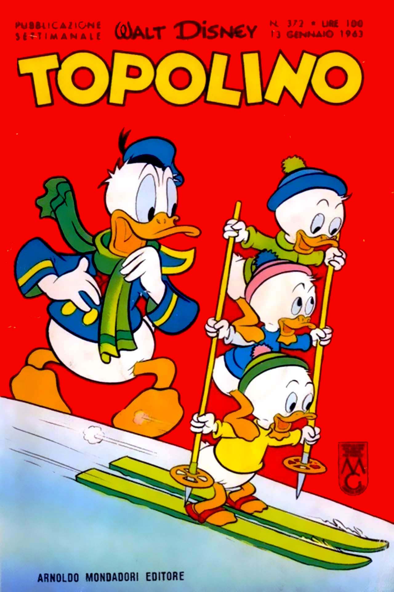 Fumetto Topolino -  1963