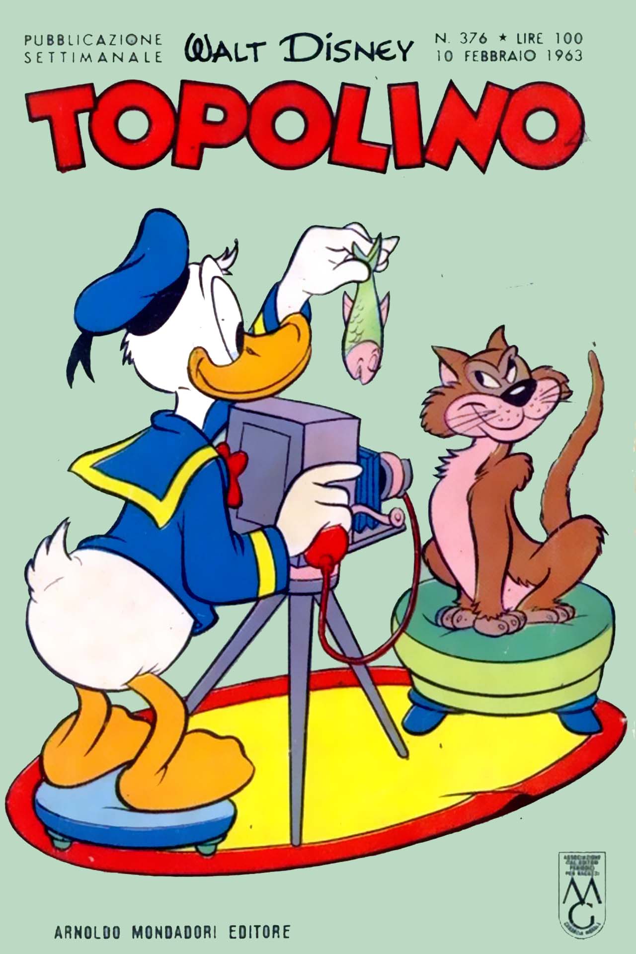 Fumetto Topolino -  1963
