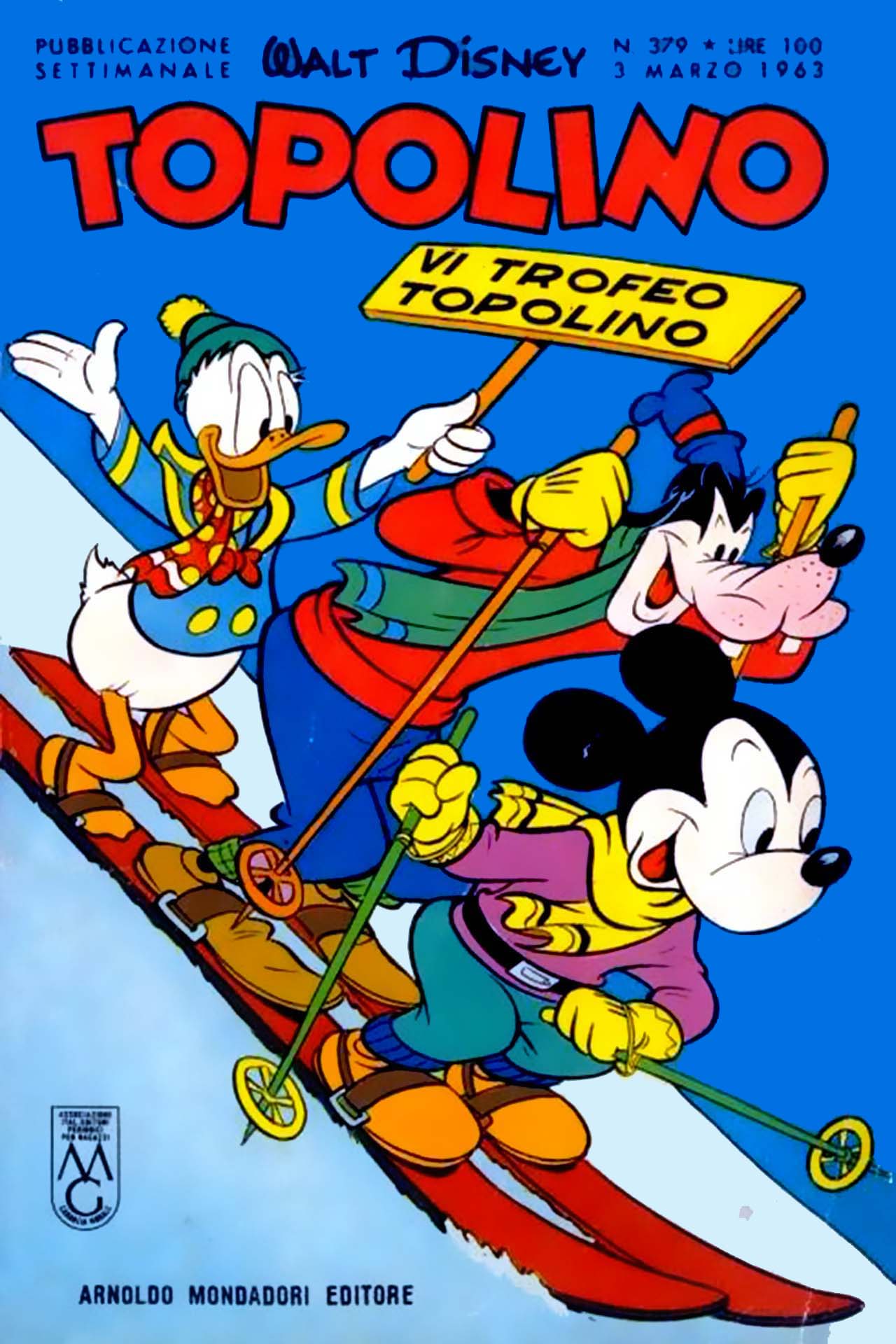 Fumetto Topolino -  1963