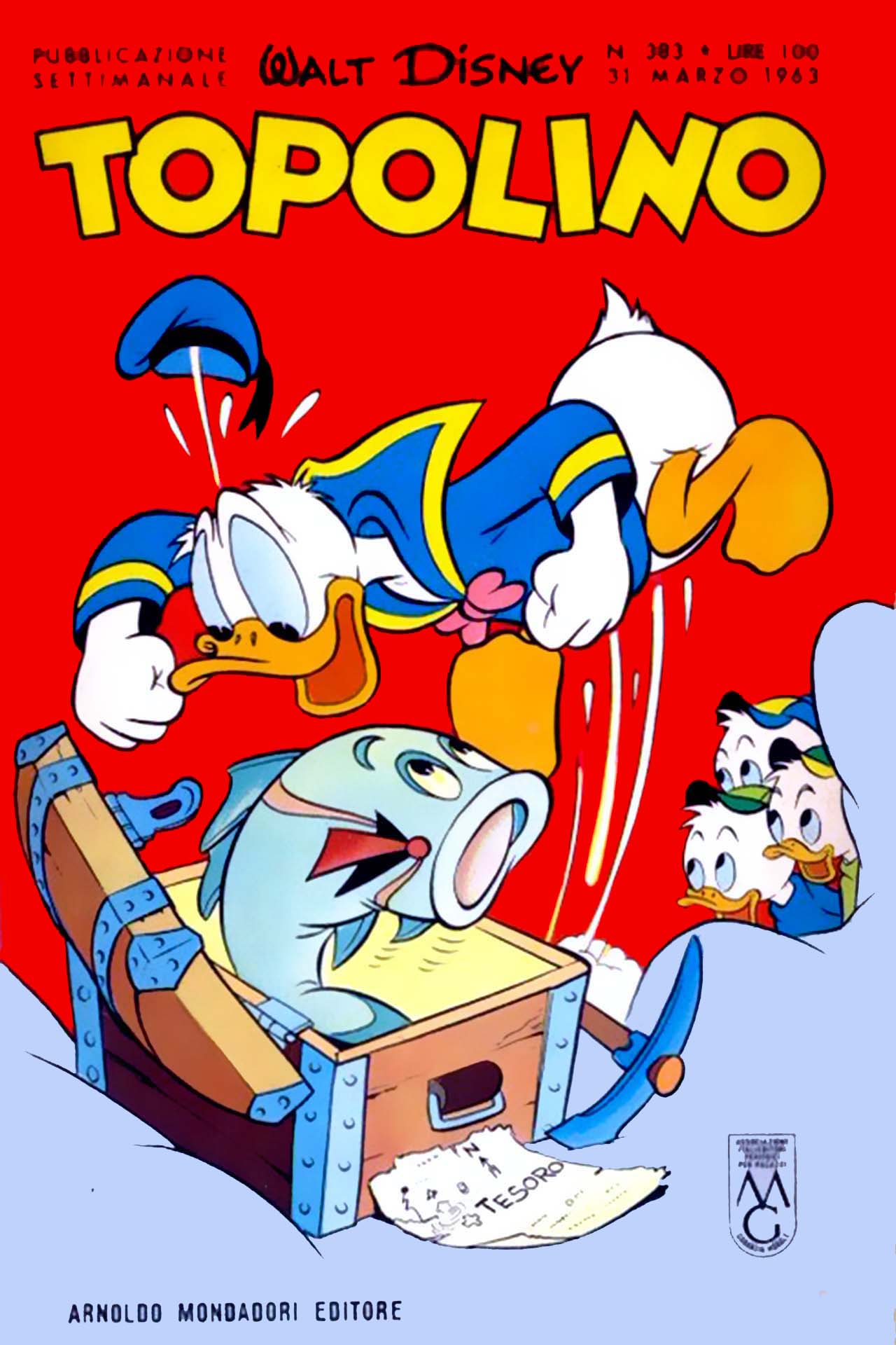 Fumetto Topolino -  1963