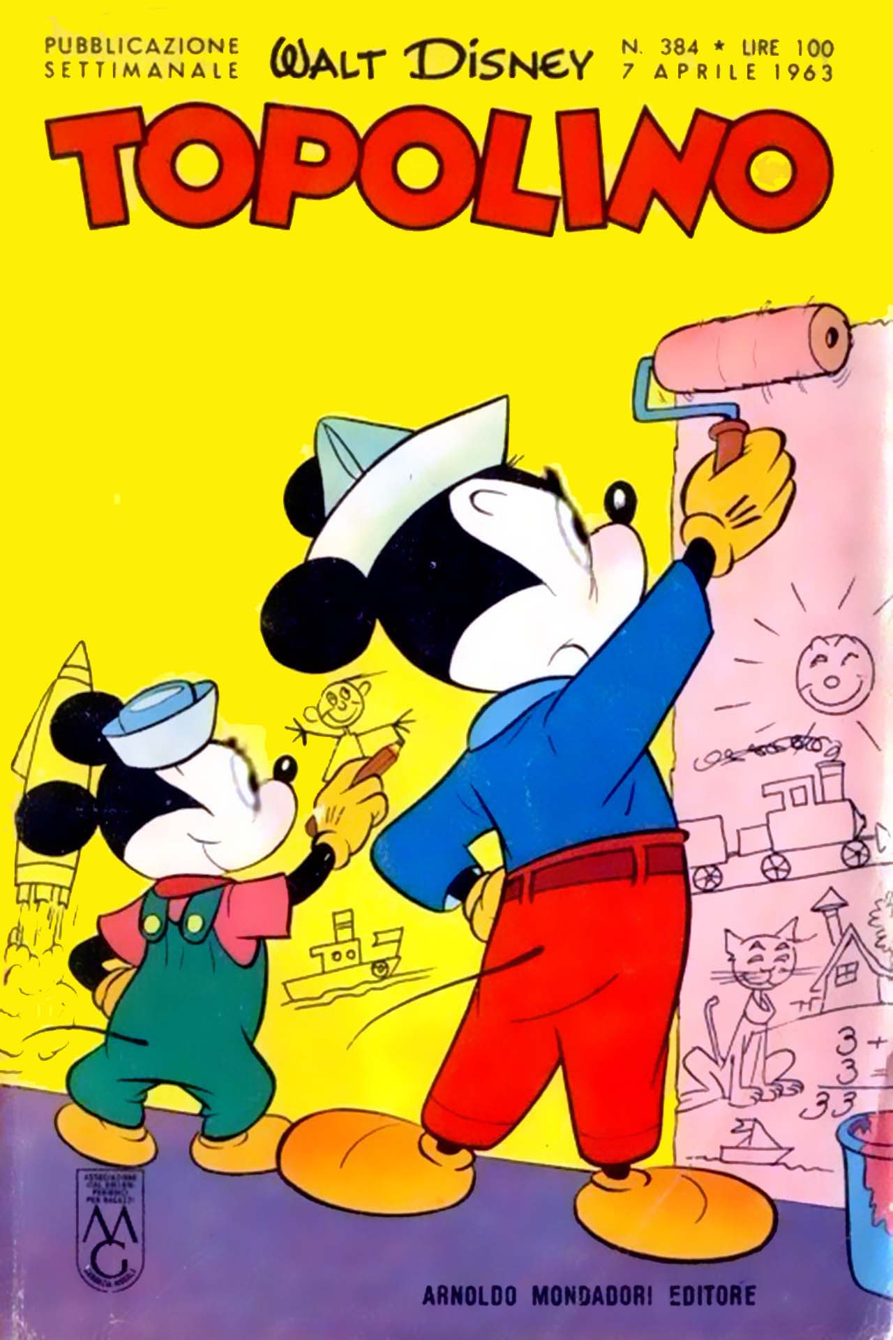 Fumetto Topolino -  1963