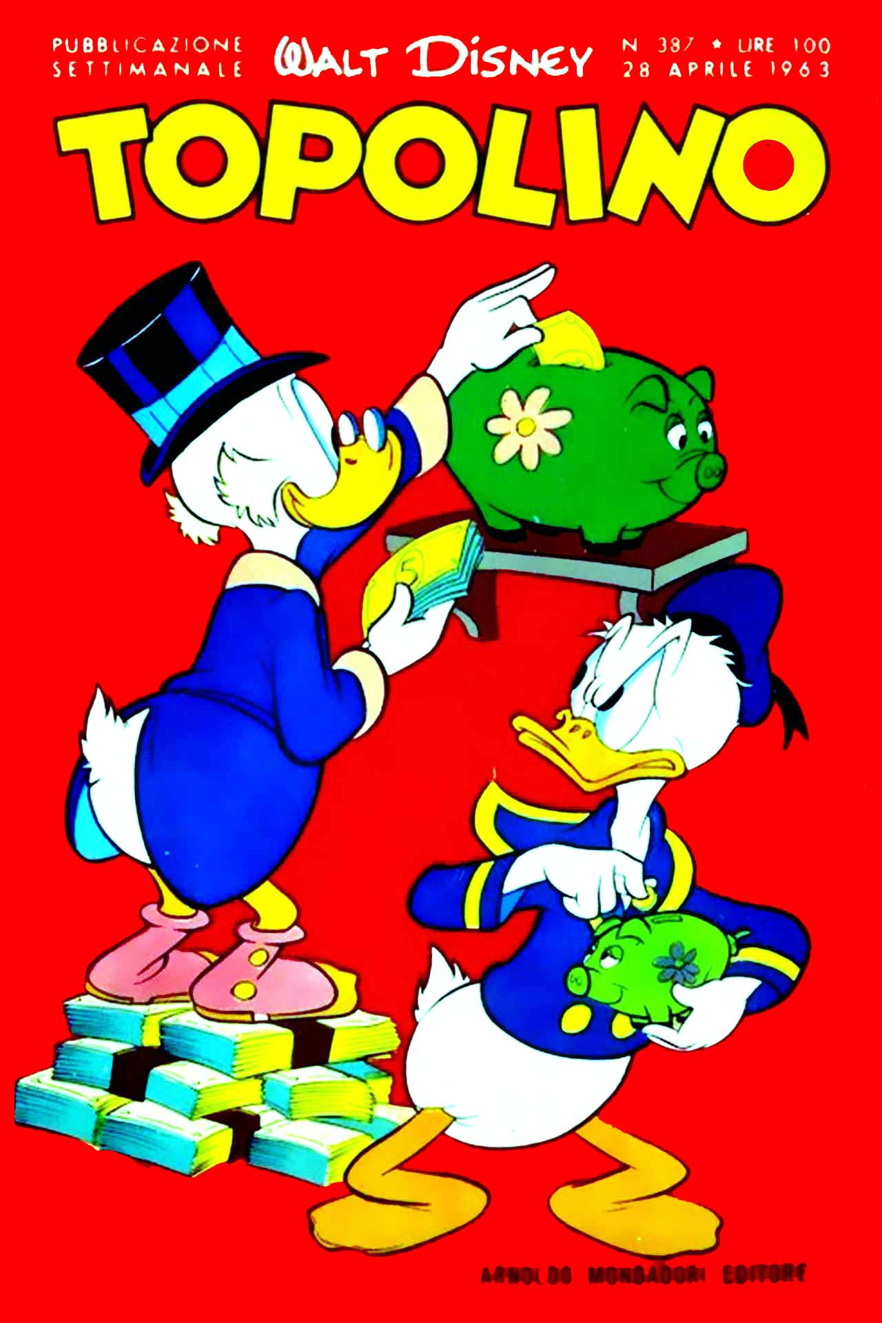 Fumetto Topolino -  1963