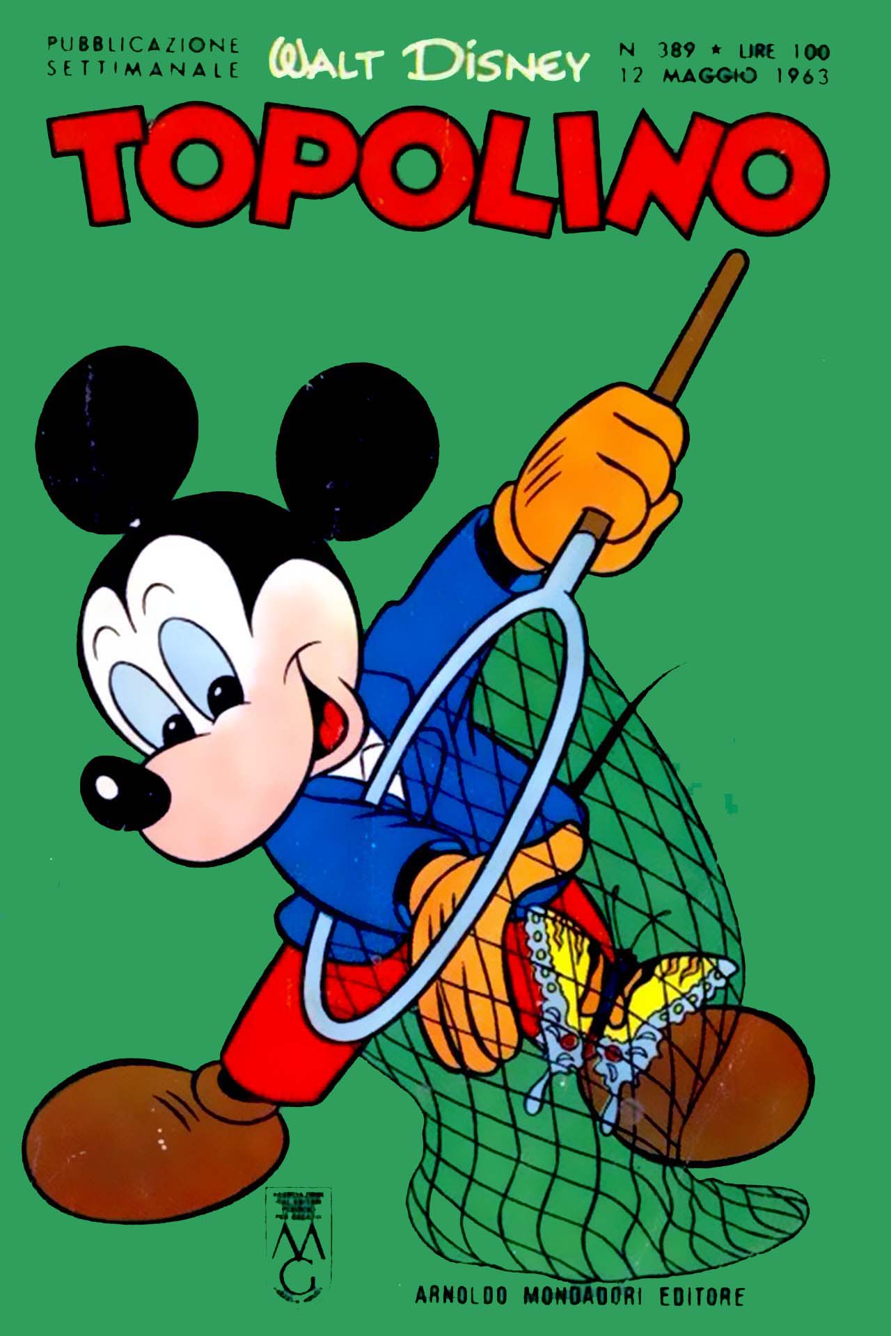 Fumetto Topolino -  1963