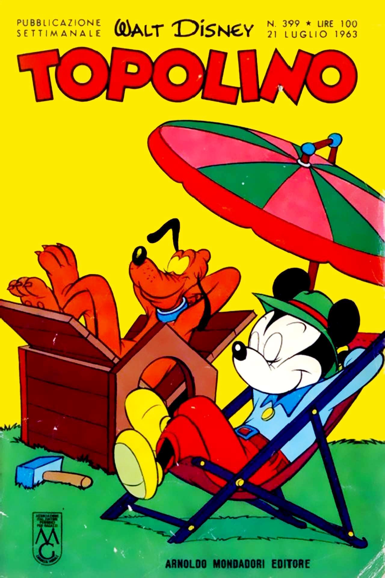 Fumetto Topolino -  1963