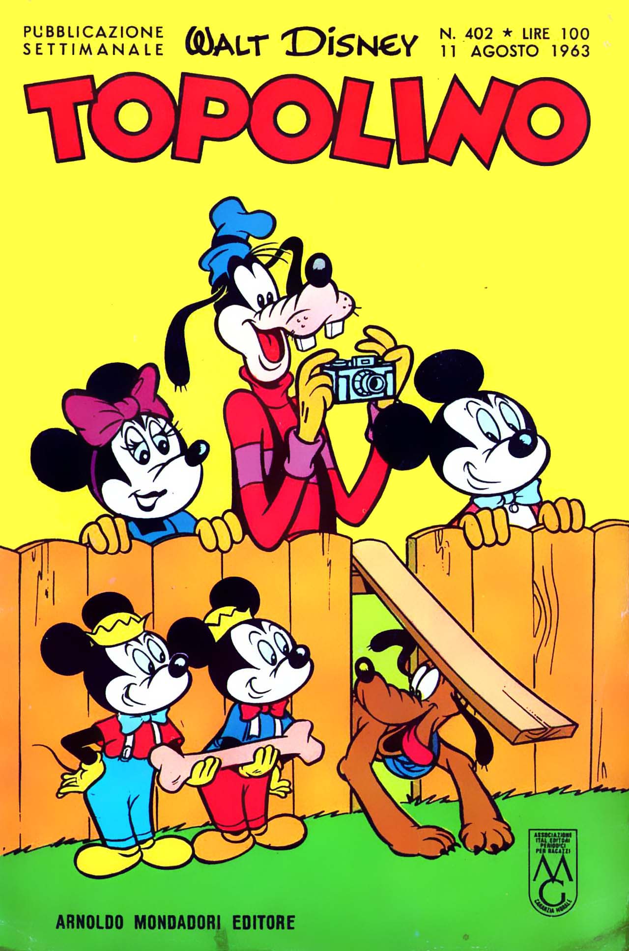 Fumetto Topolino -  1963