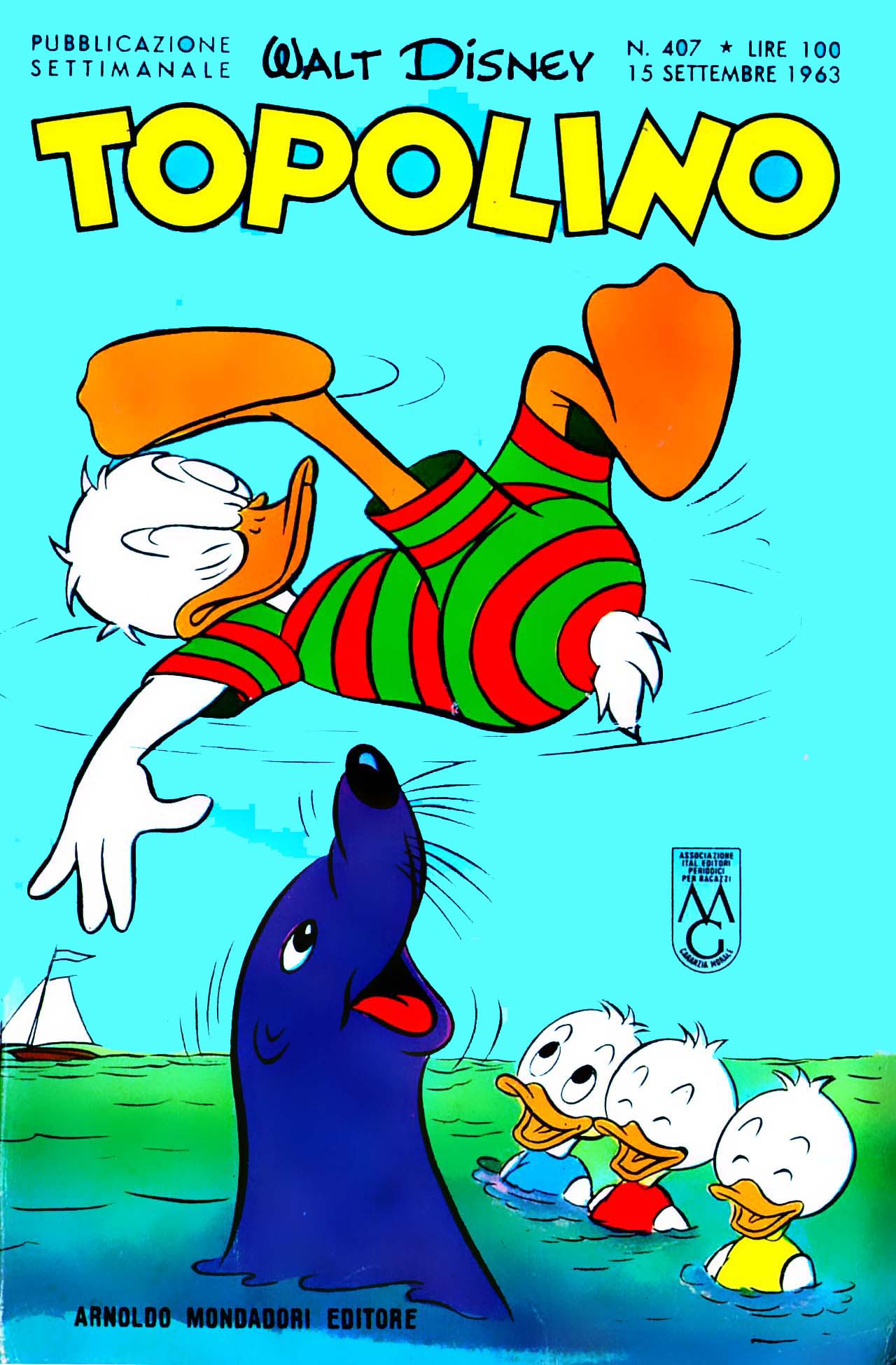 Fumetto Topolino -  1963
