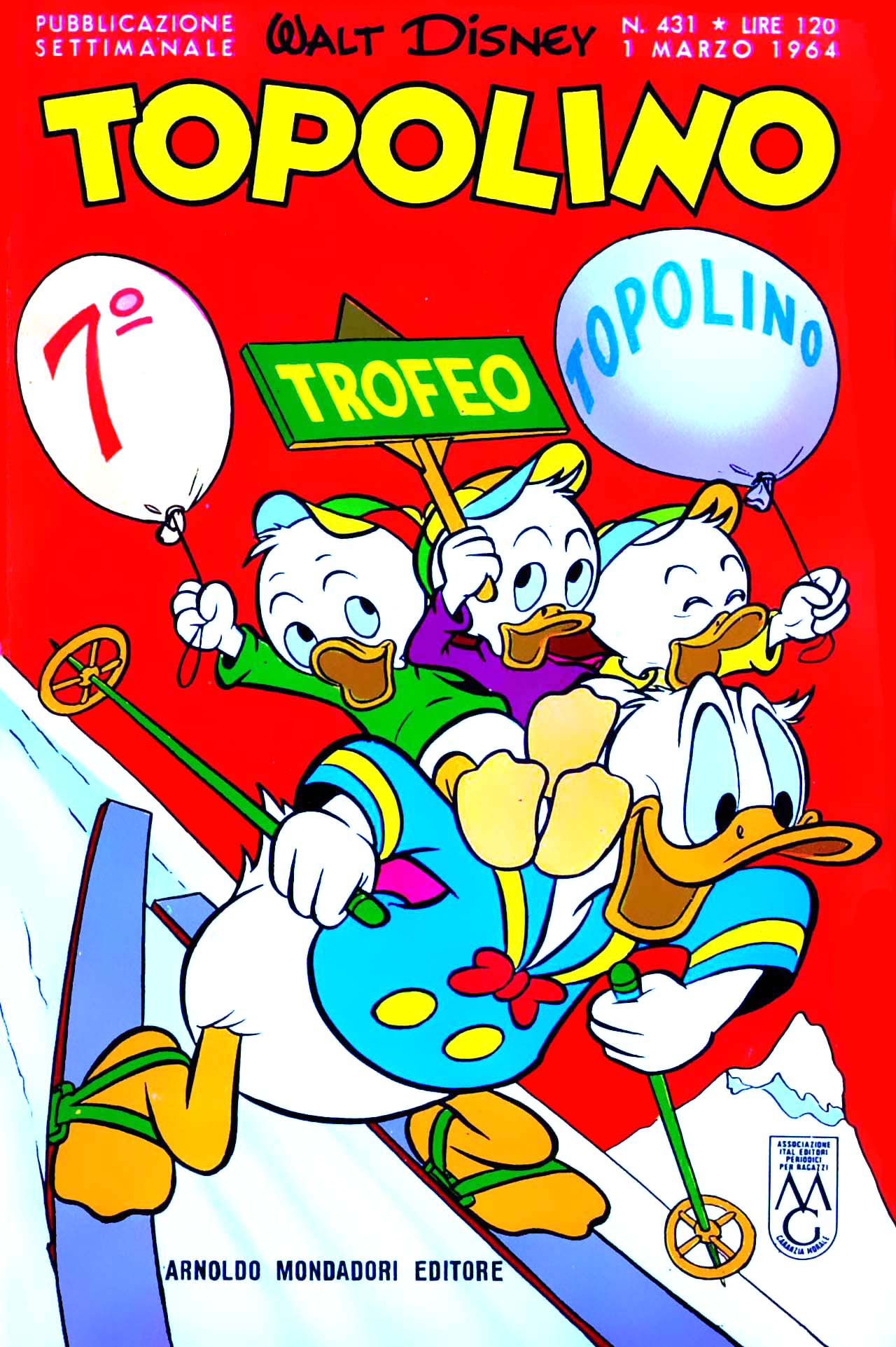 Fumetto Topolino -  1964