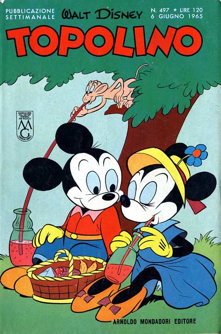 Fumetto Topolino -  1965