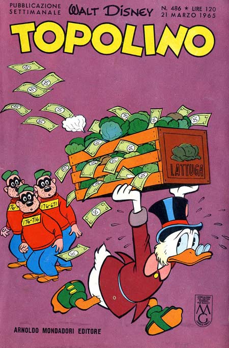 Fumetto Topolino -  1965