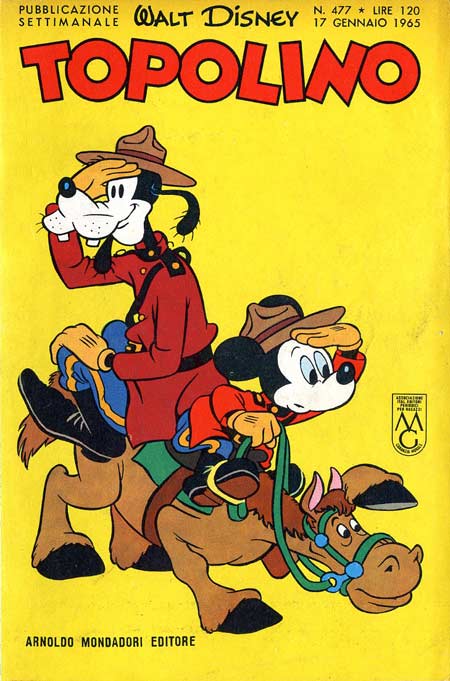 Fumetto Topolino -  1965